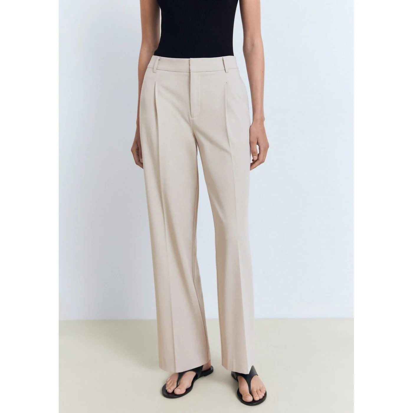 Pantalon Cesarv - Beige - Image 6