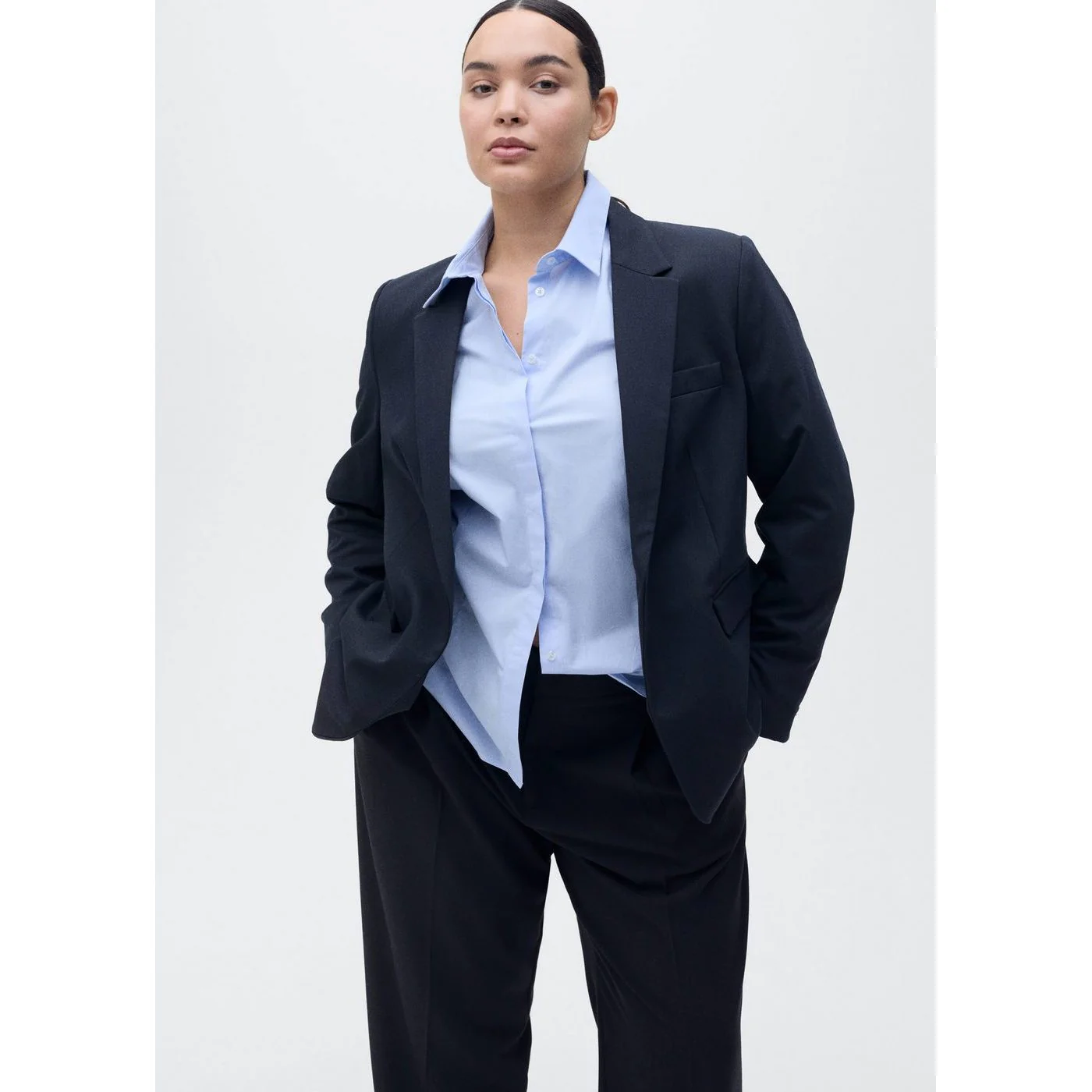 Pantalon Cesarv - Dark Navy - Image 7