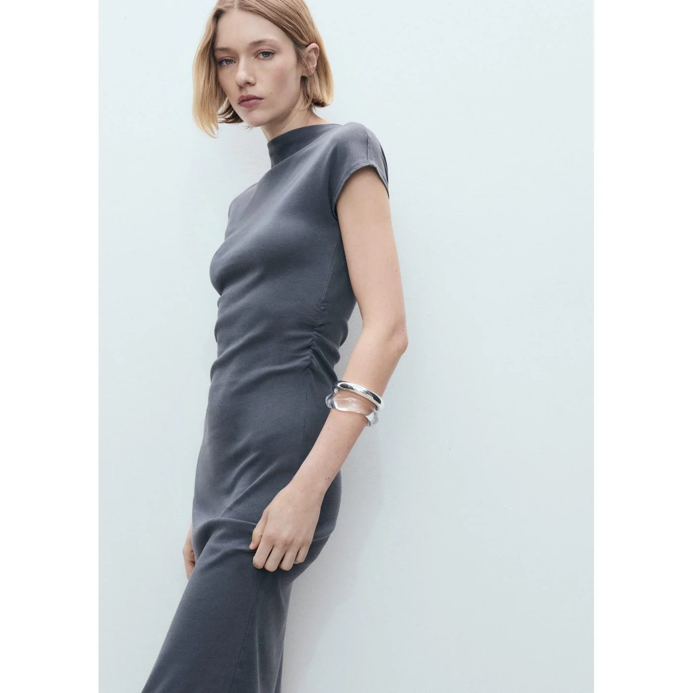 Robe Carrot - Gris - Image 2