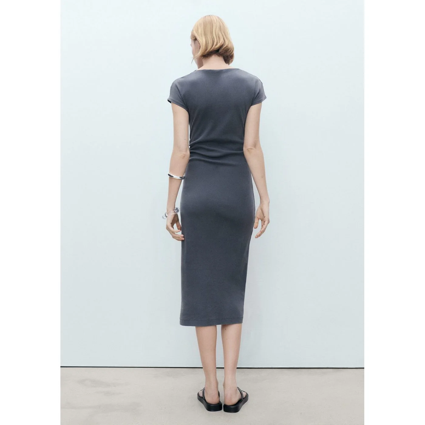 Robe Carrot - Gris - Image 3