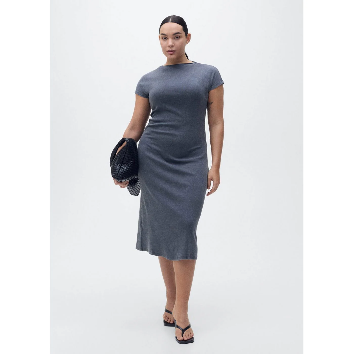 Robe Carrot - Gris - Image 6