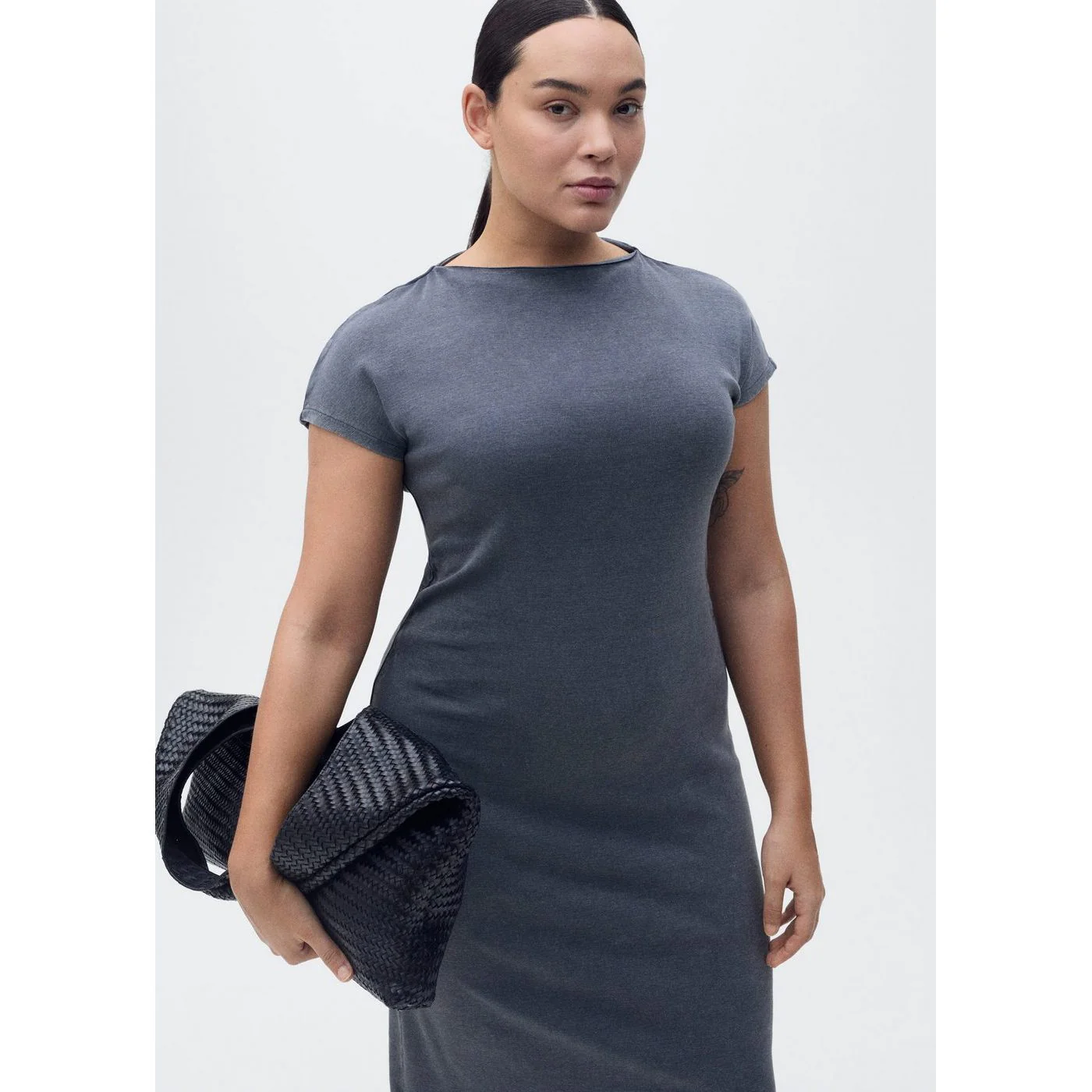 Robe Carrot - Gris - Image 8