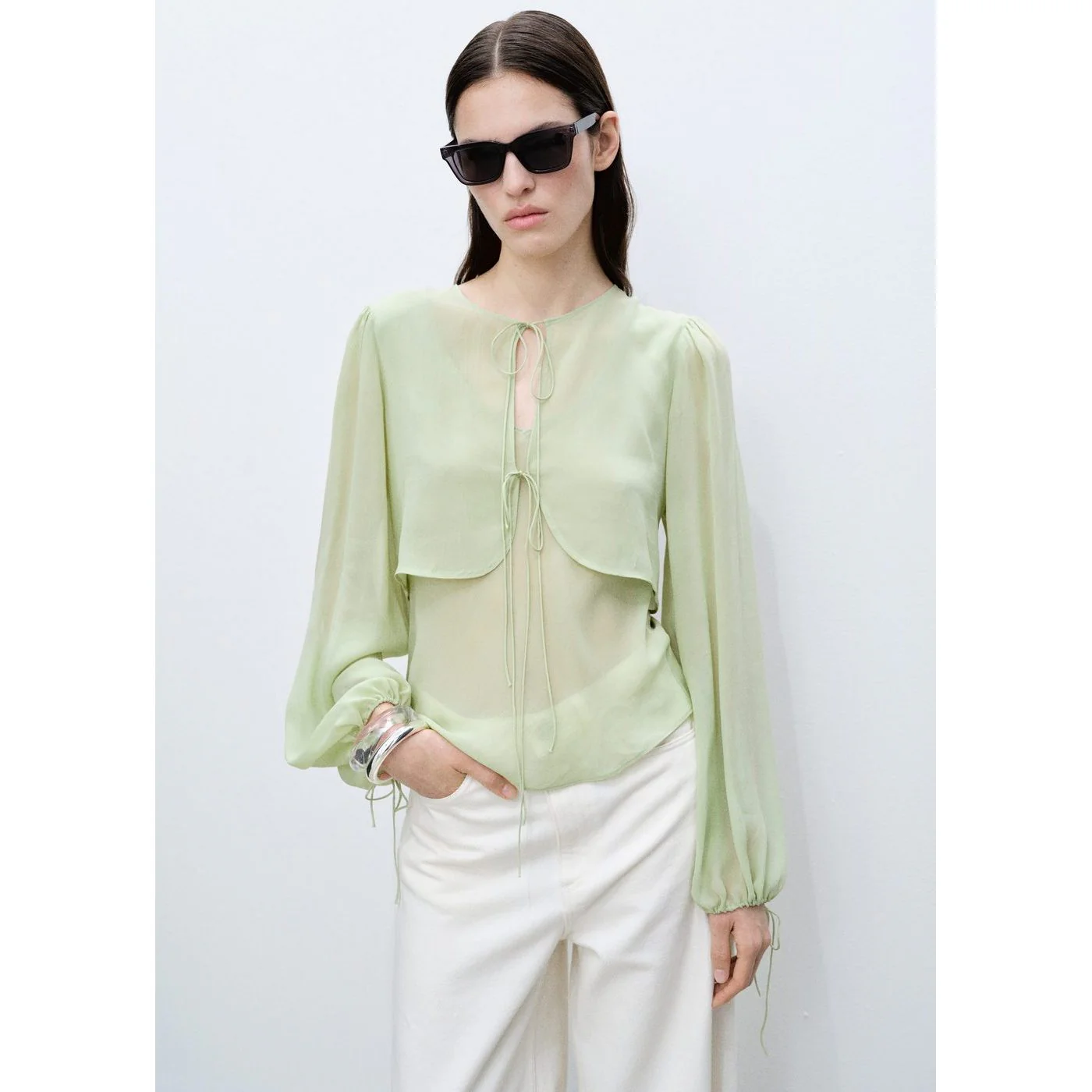 Blouse Springy - Green - Image 2