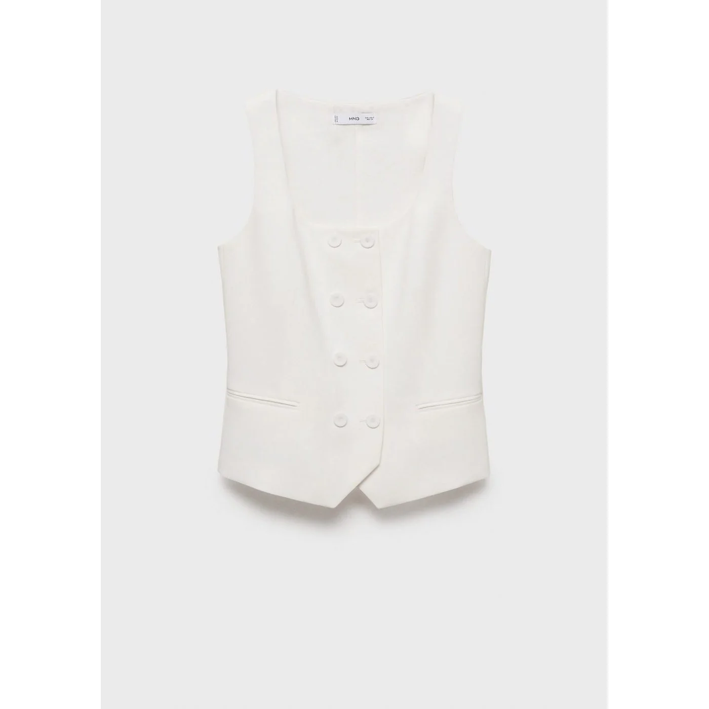 Gilet Iguana - Blanc Cassé - Image 7