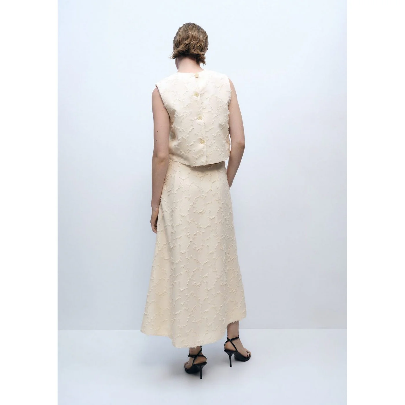 Jupe Floc - Off White - Image 3