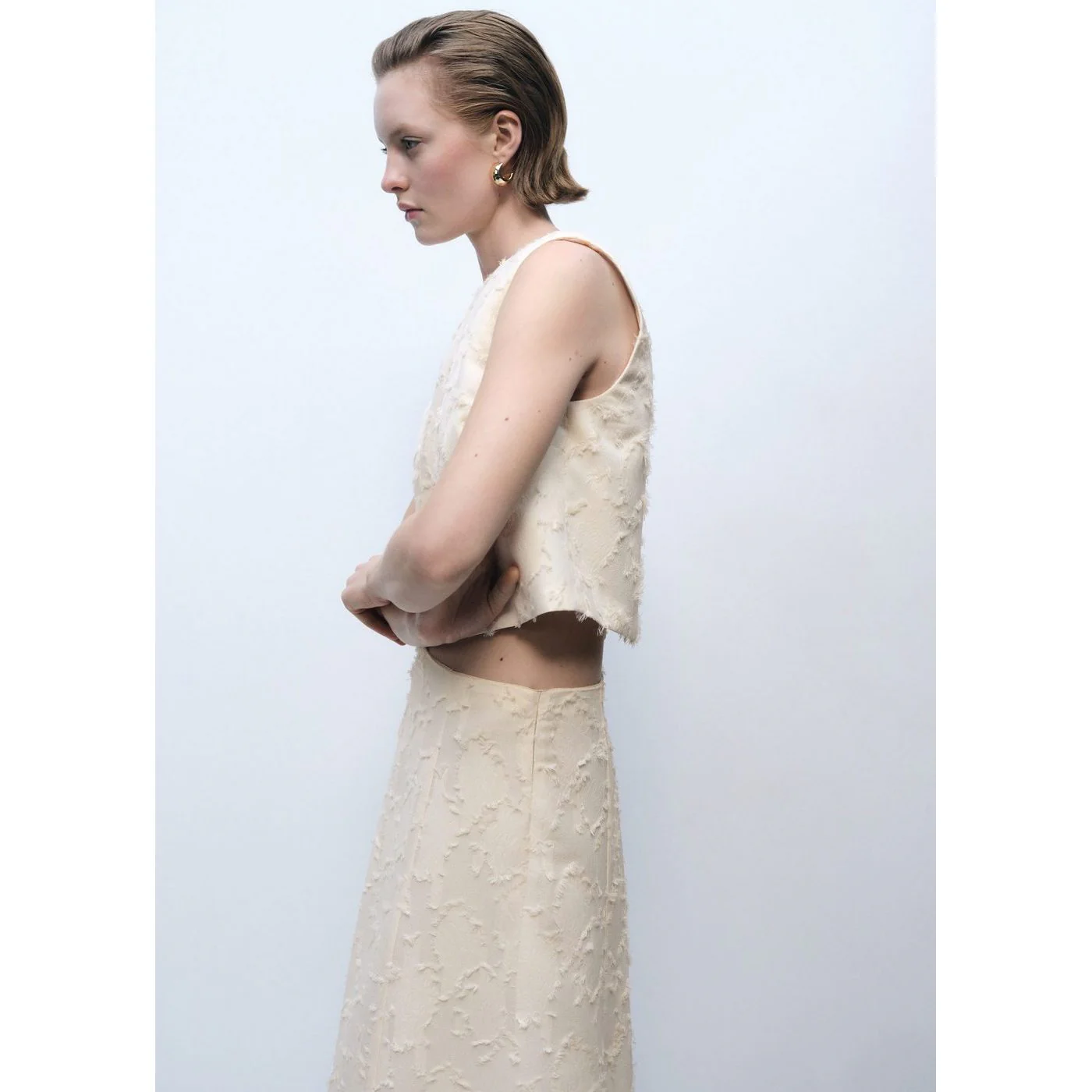 Jupe Floc - Off White - Image 4