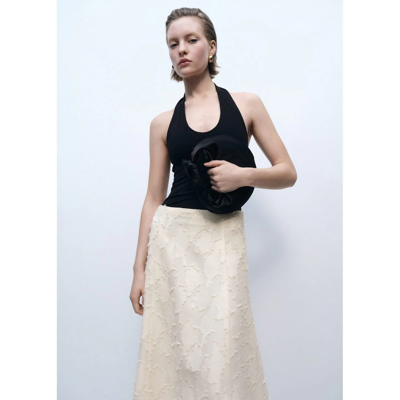 Jupe Floc - Off White - Image 5