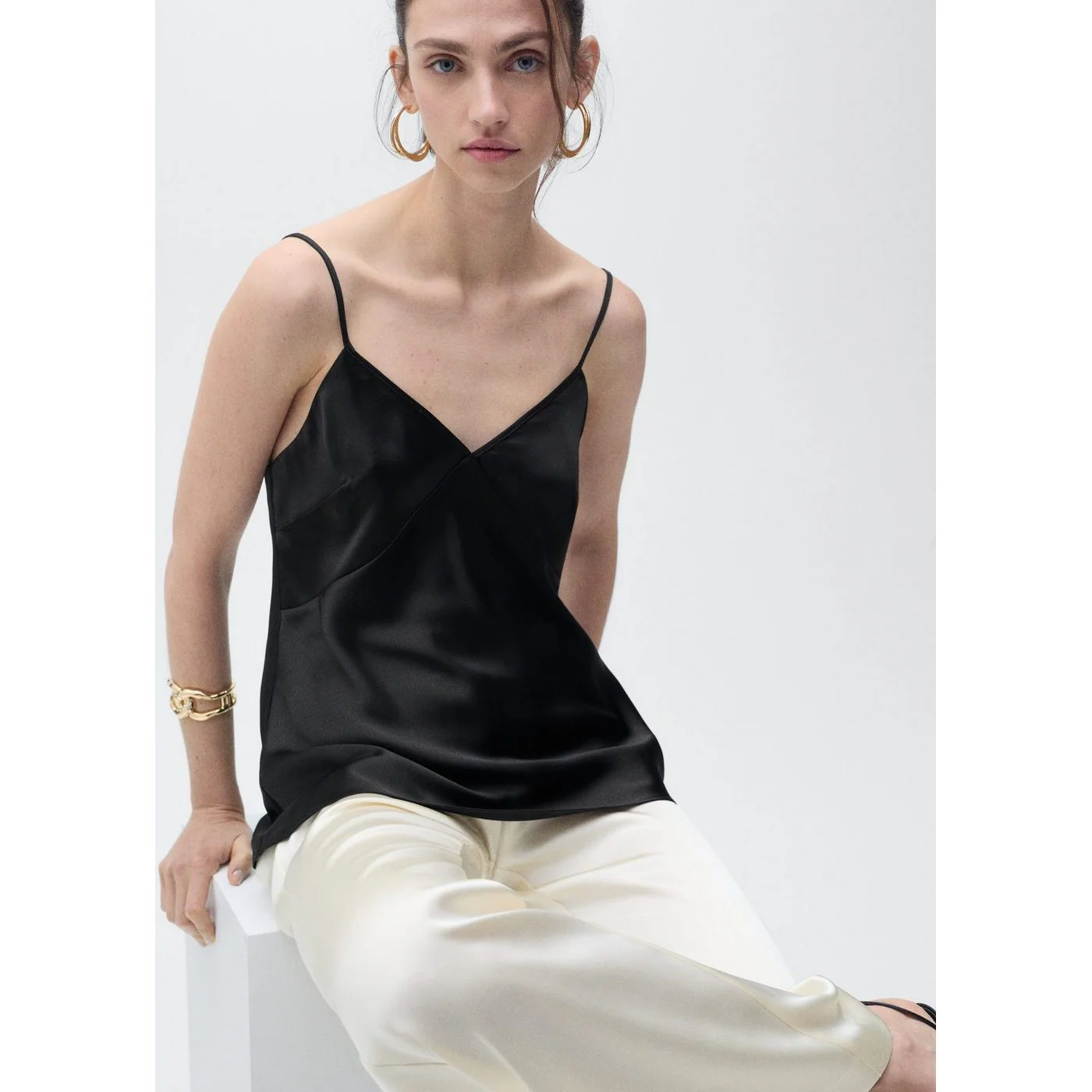 Top Goldi-L - Noir - Image 5
