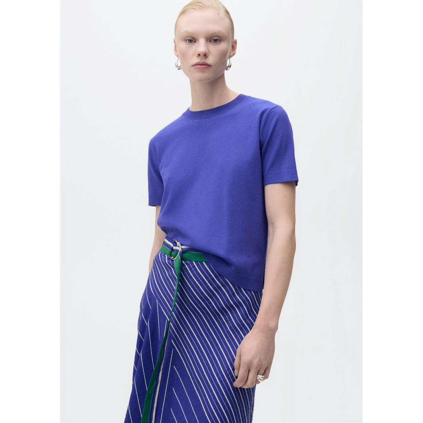 Pull Blanche - Blue - Image 2