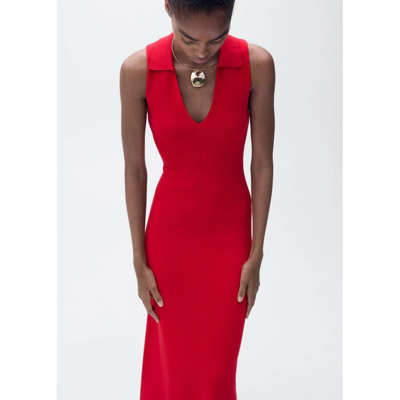 Robe Moiso - Rouge - Image 2