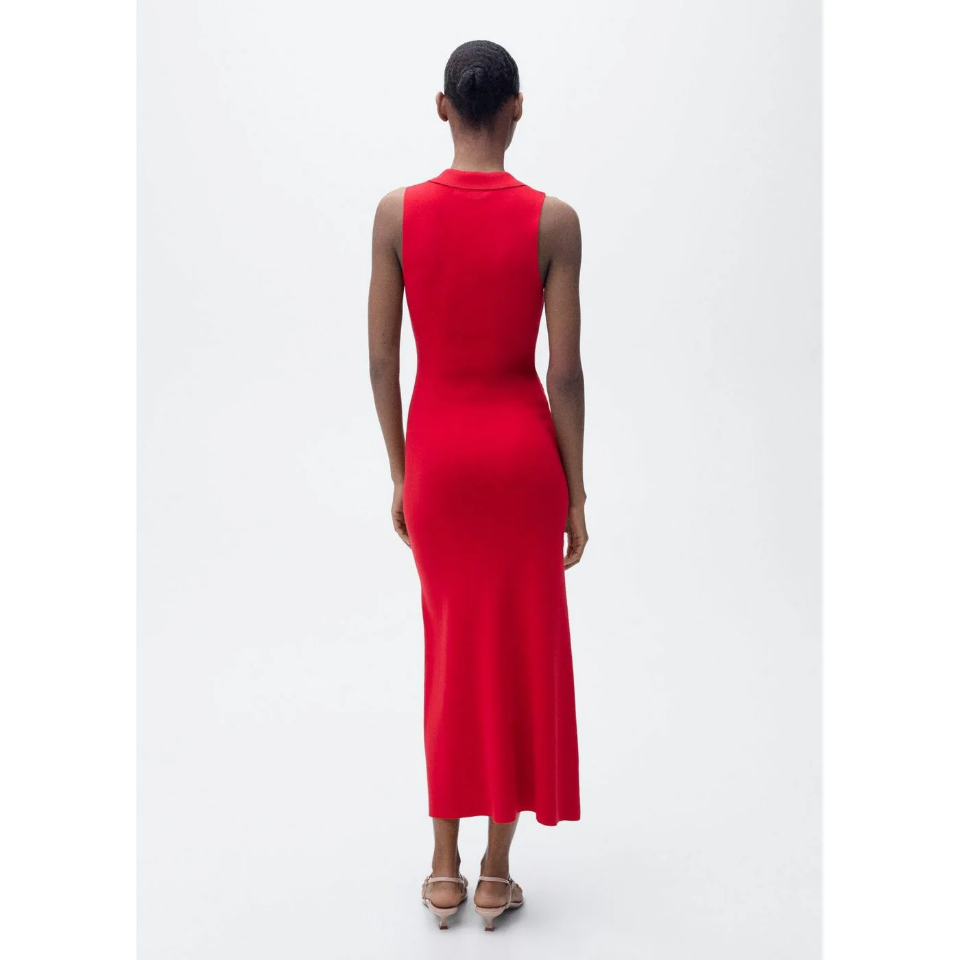 Robe Moiso - Rouge - Image 3