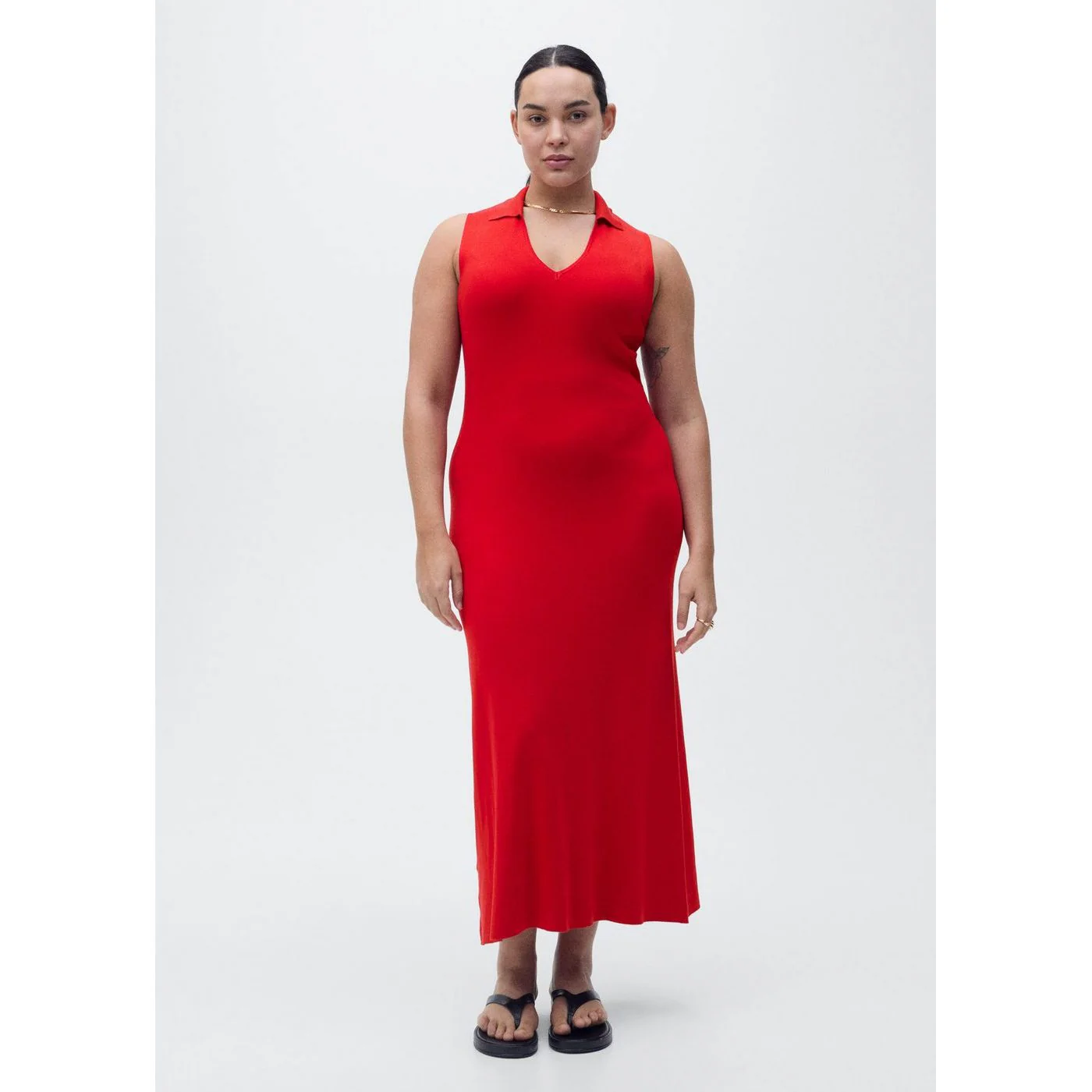Robe Moiso - Rouge - Image 4