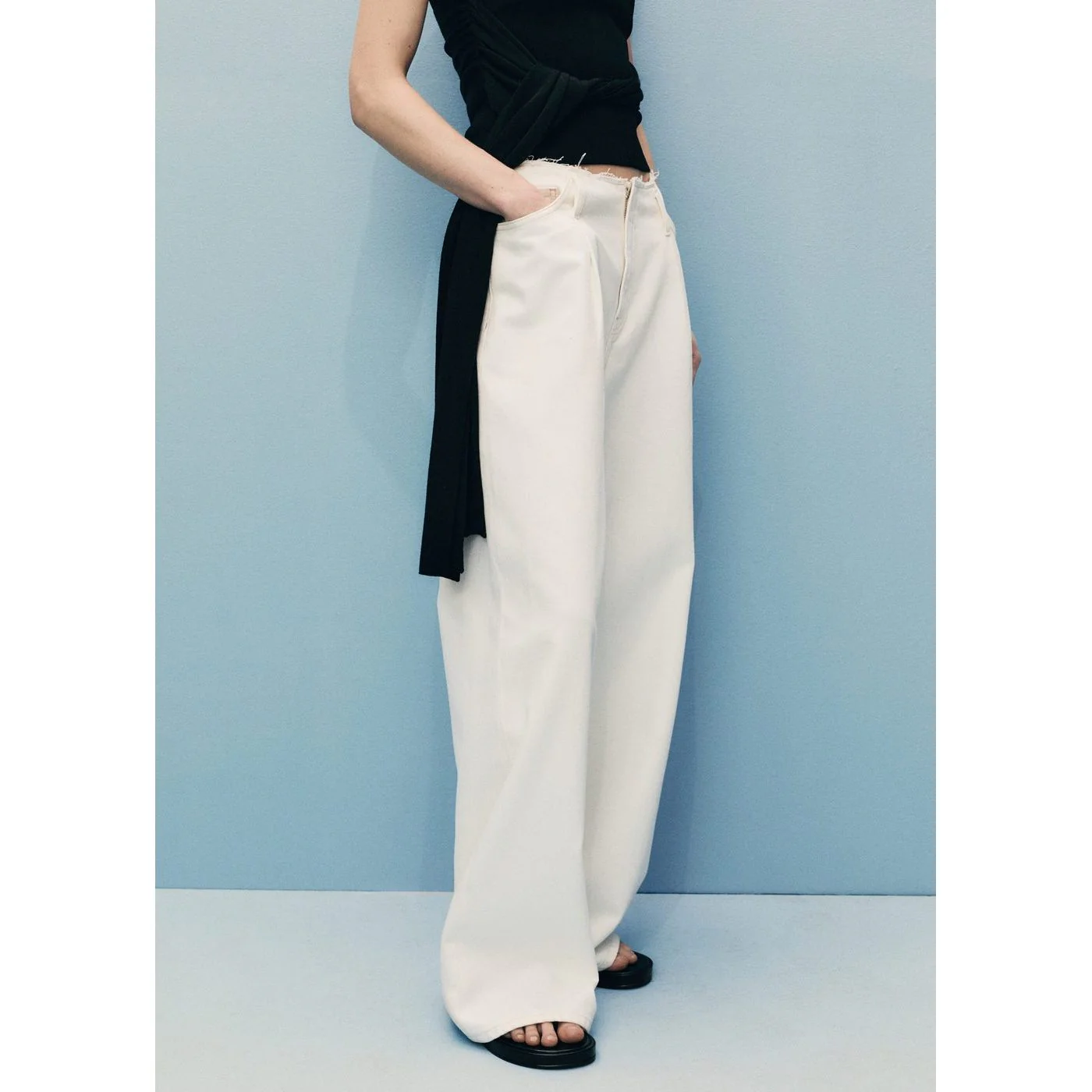 Pantalon Maddy - Blanc Cassé - Image 2