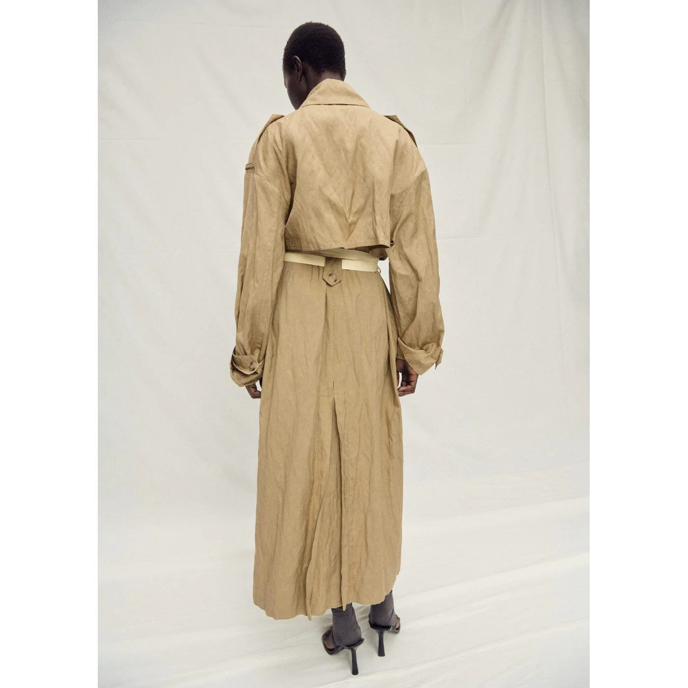 Trench Coat Cherry - Medium Brown - Image 3