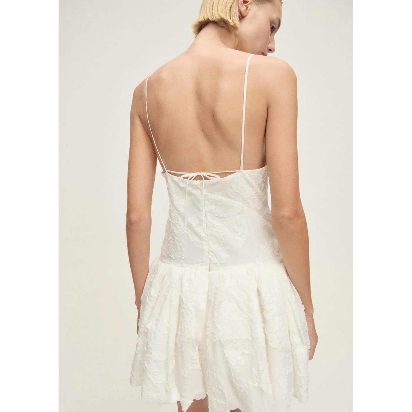 Robe Fran - Blanc - Image 3