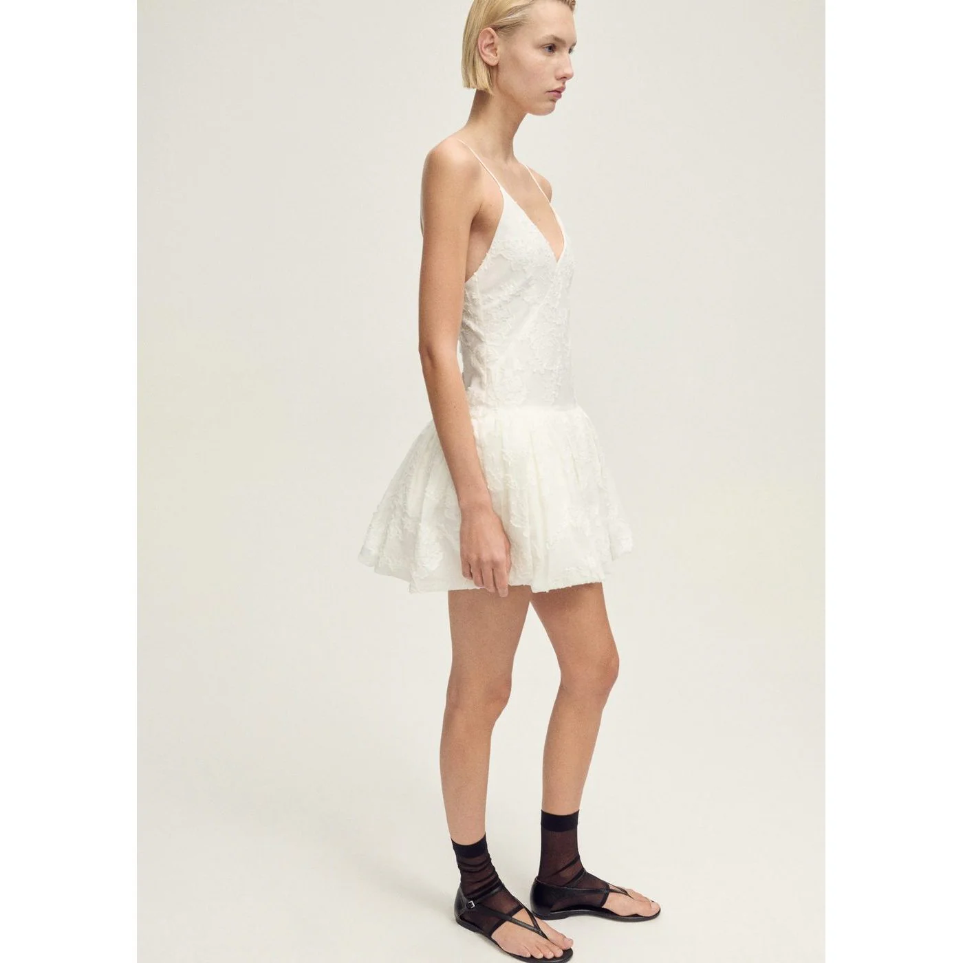 Robe Fran - Blanc - Image 4