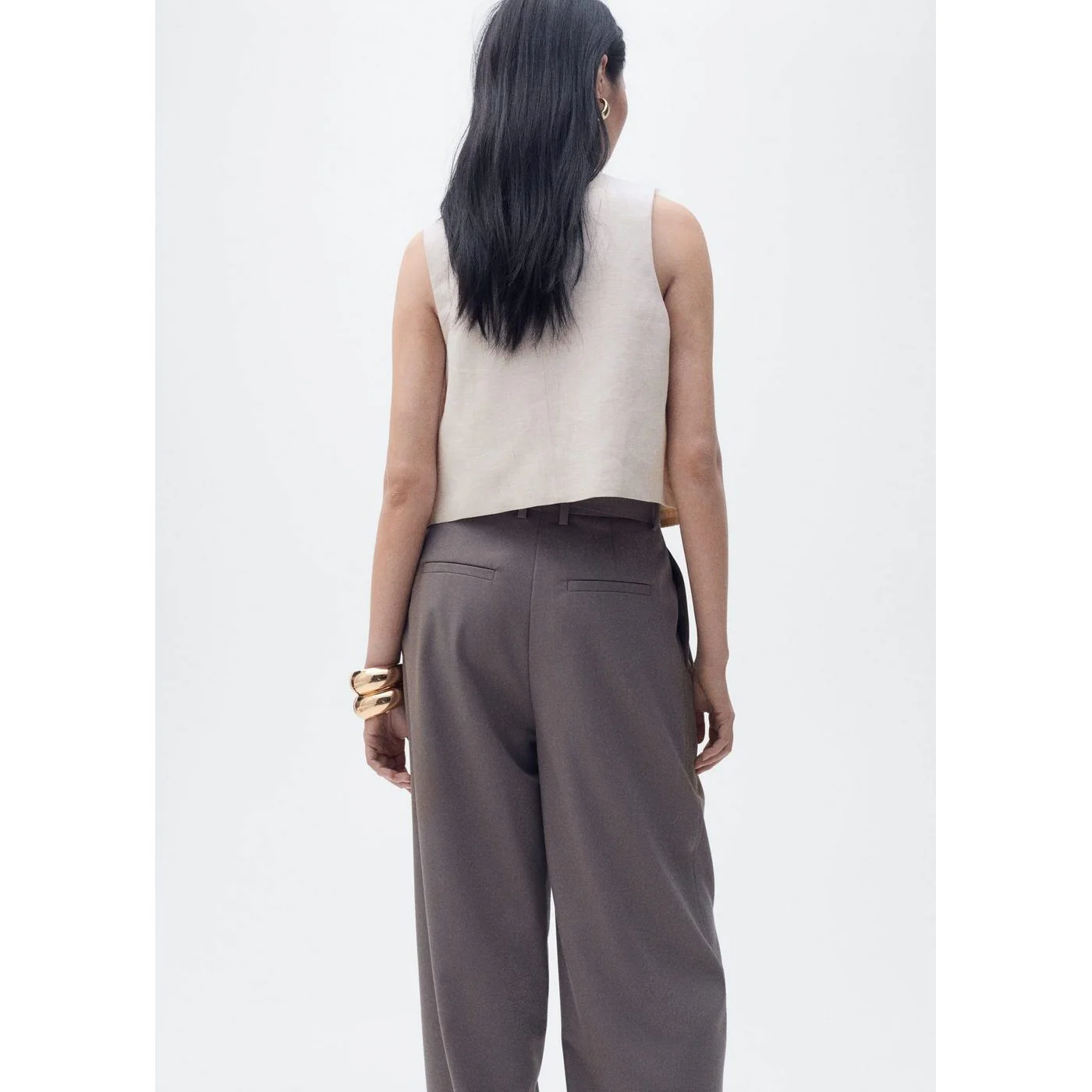 Manteau Brod - Ecru - Image 3