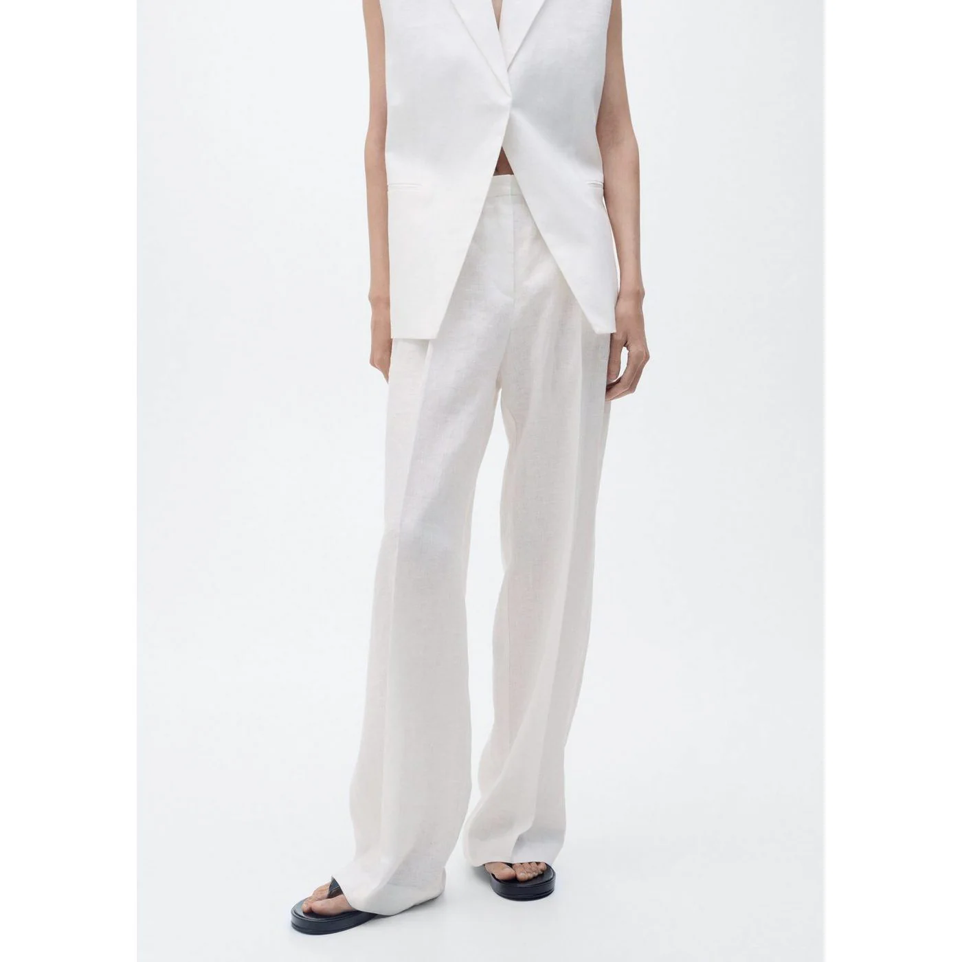 Pantalon Boreli - Blanc Cassé - Image 2