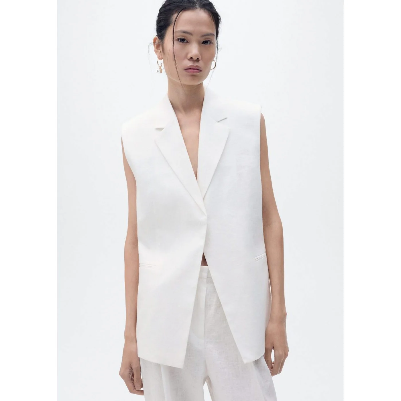 Pantalon Boreli - Blanc Cassé - Image 4