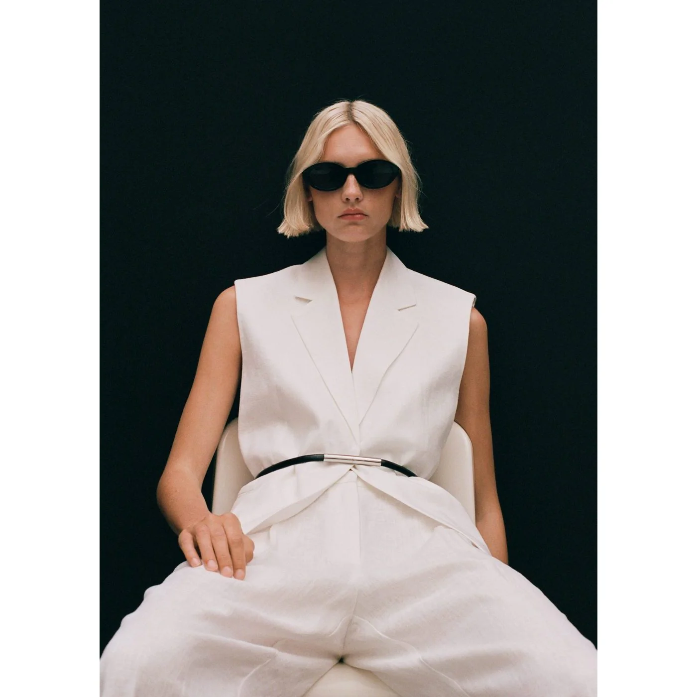 Pantalon Boreli - Blanc Cassé - Image 6