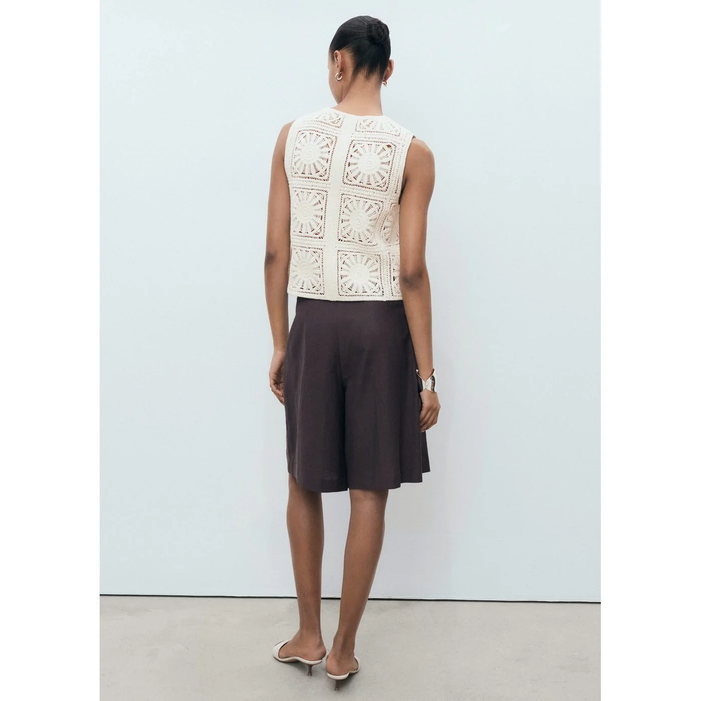 Manteau Lucie - Ecru - Image 3