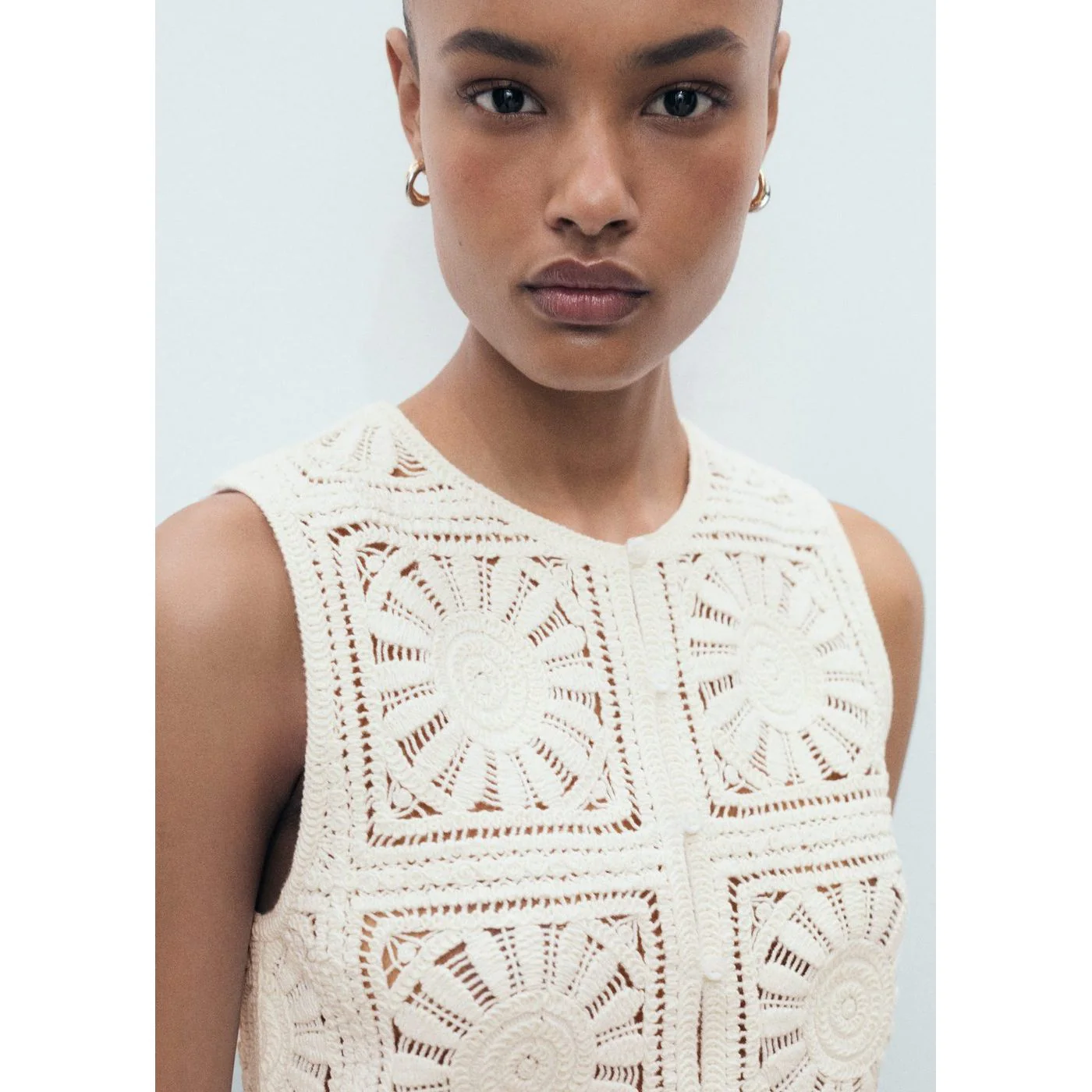 Manteau Lucie - Ecru - Image 4