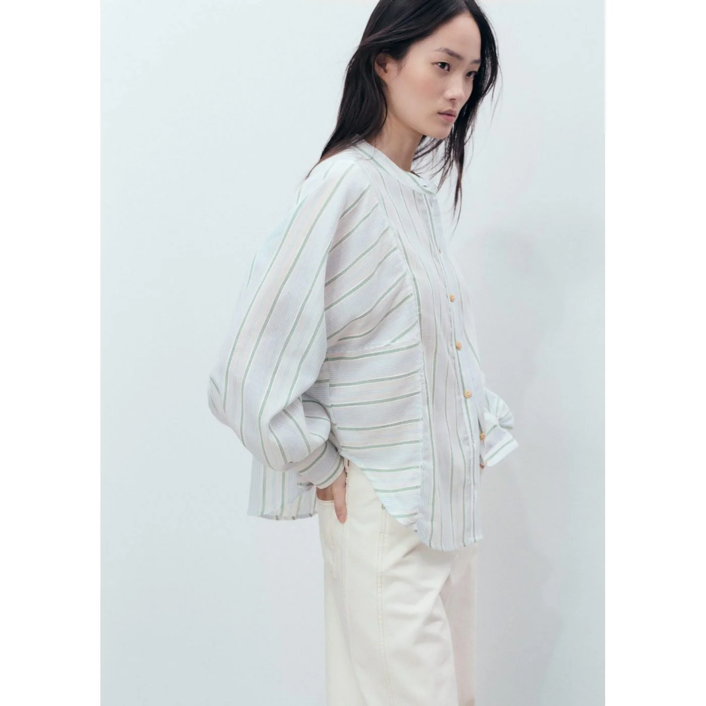 Chemise Bamboo - Bleu - Image 5