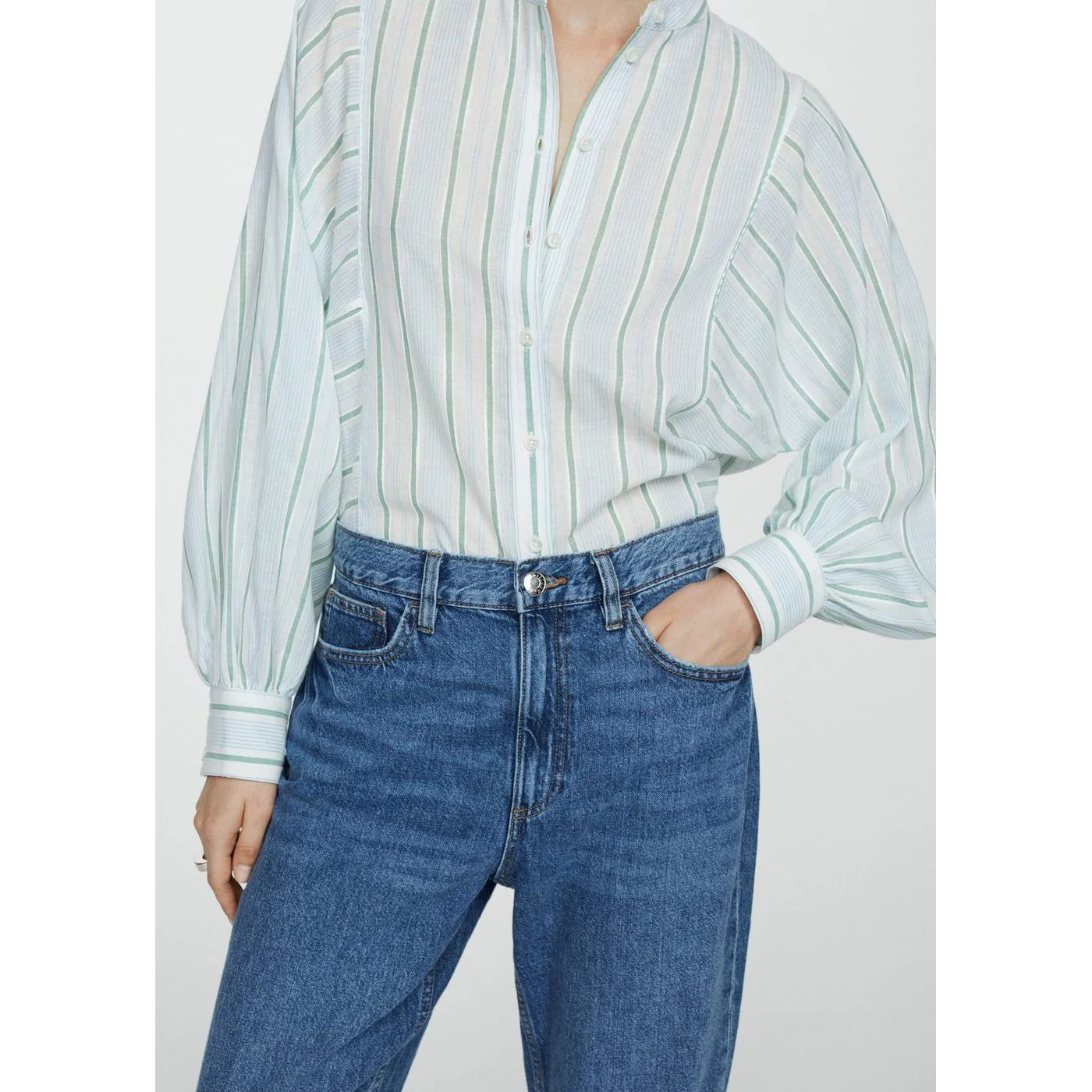 Chemise Bamboo - Bleu - Image 6
