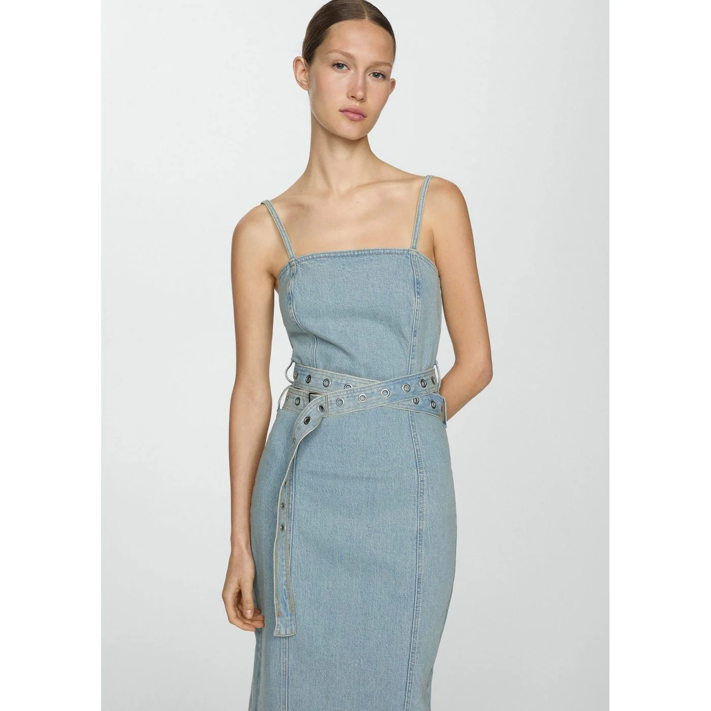 Robe Marena - Bleu Moyen - Image 2