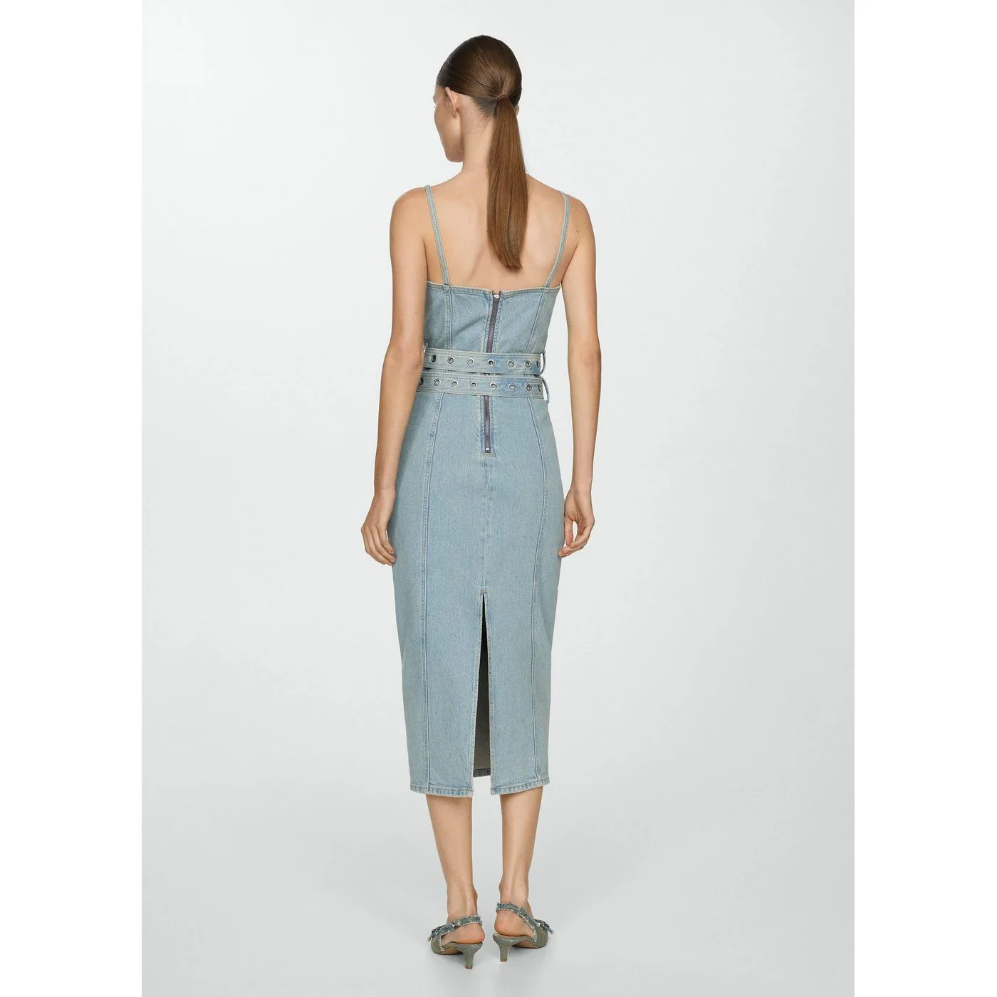 Robe Marena - Bleu Moyen - Image 3