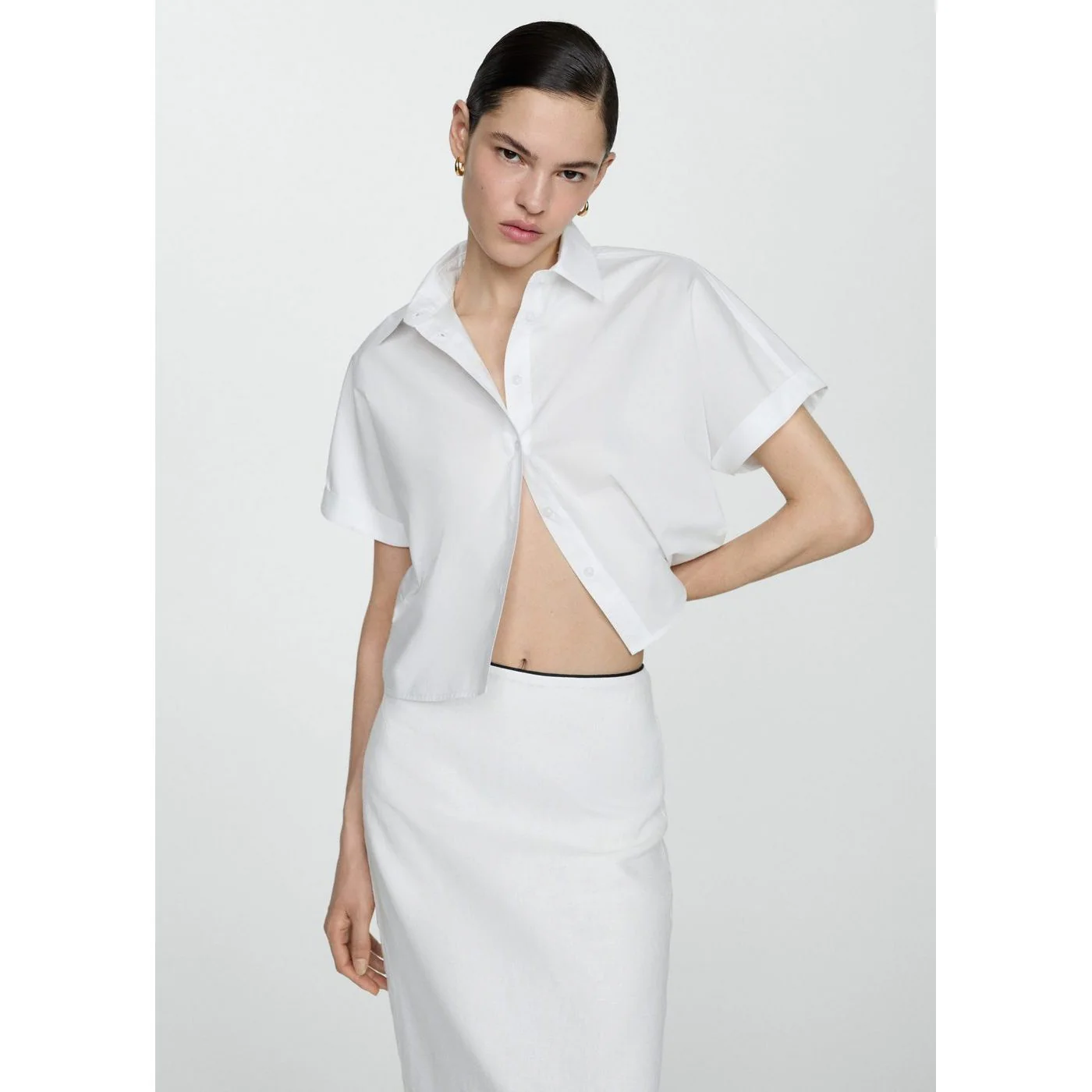 Chemise Stitch - Blanc Cassé - Image 2