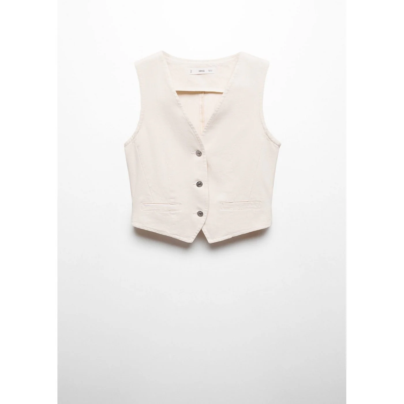 Gilet Taylor - Blanc Cassé - Image 7