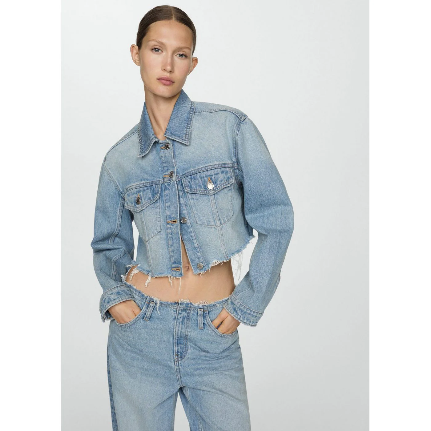 Veste Amaia - Bleu Moyen - Image 2