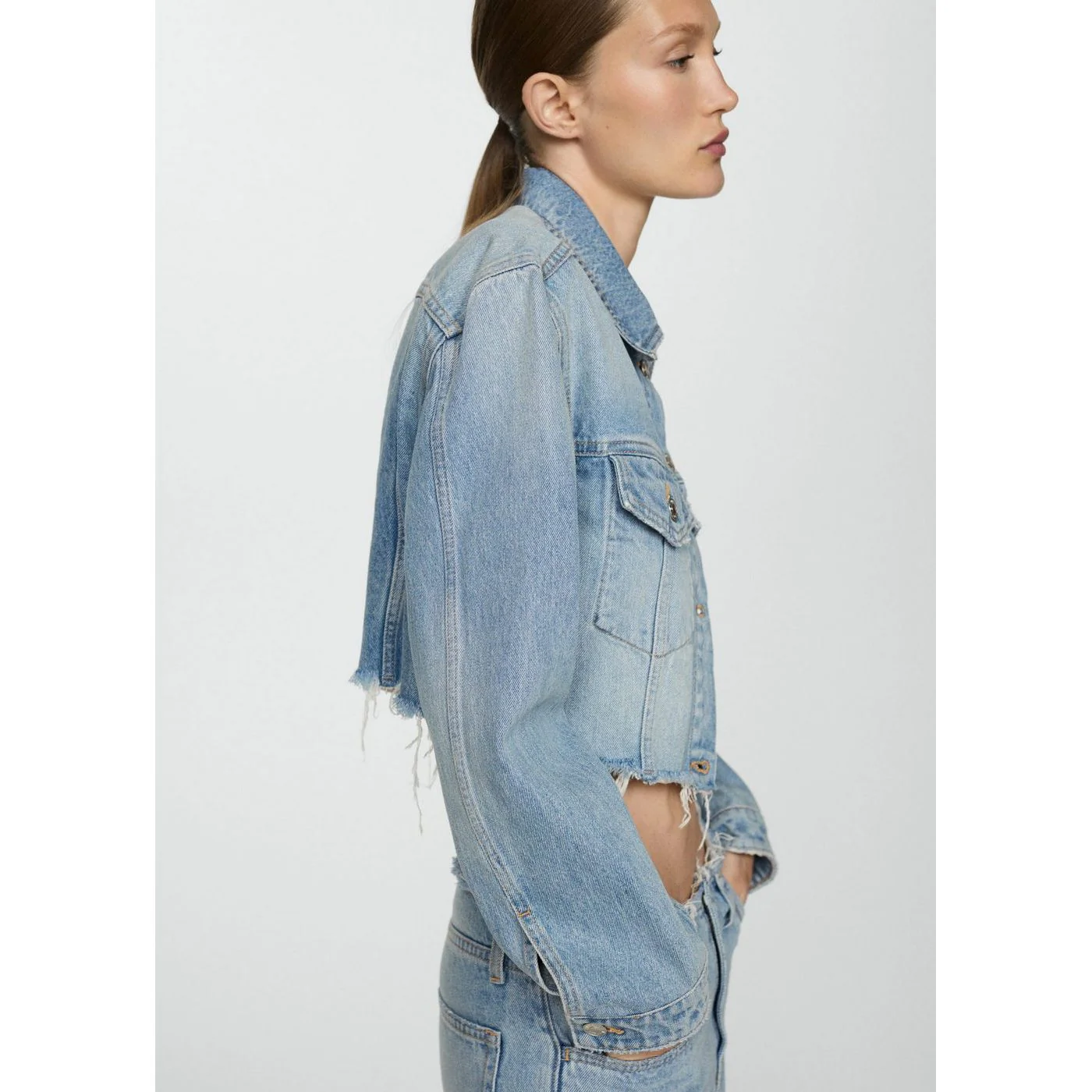 Veste Amaia - Bleu Moyen - Image 5