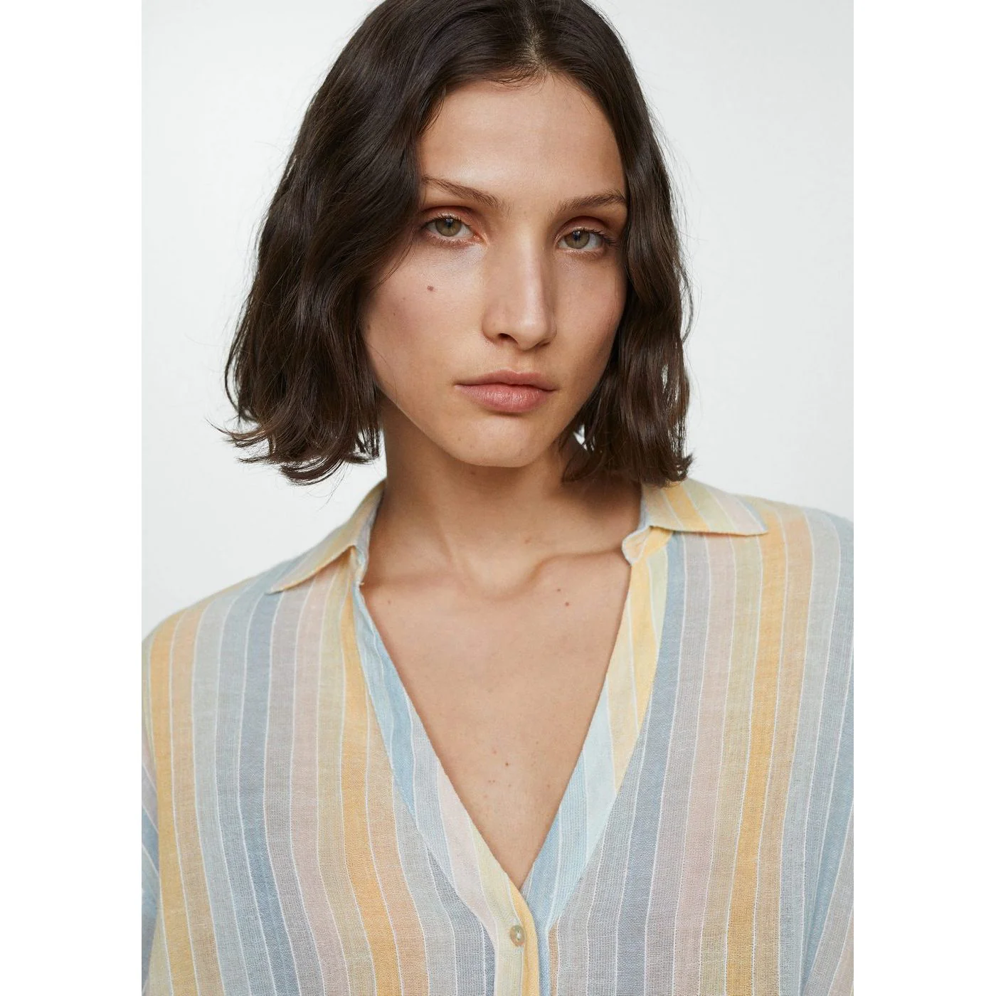 Blouse Coconut - Pastel Yellow - Image 4