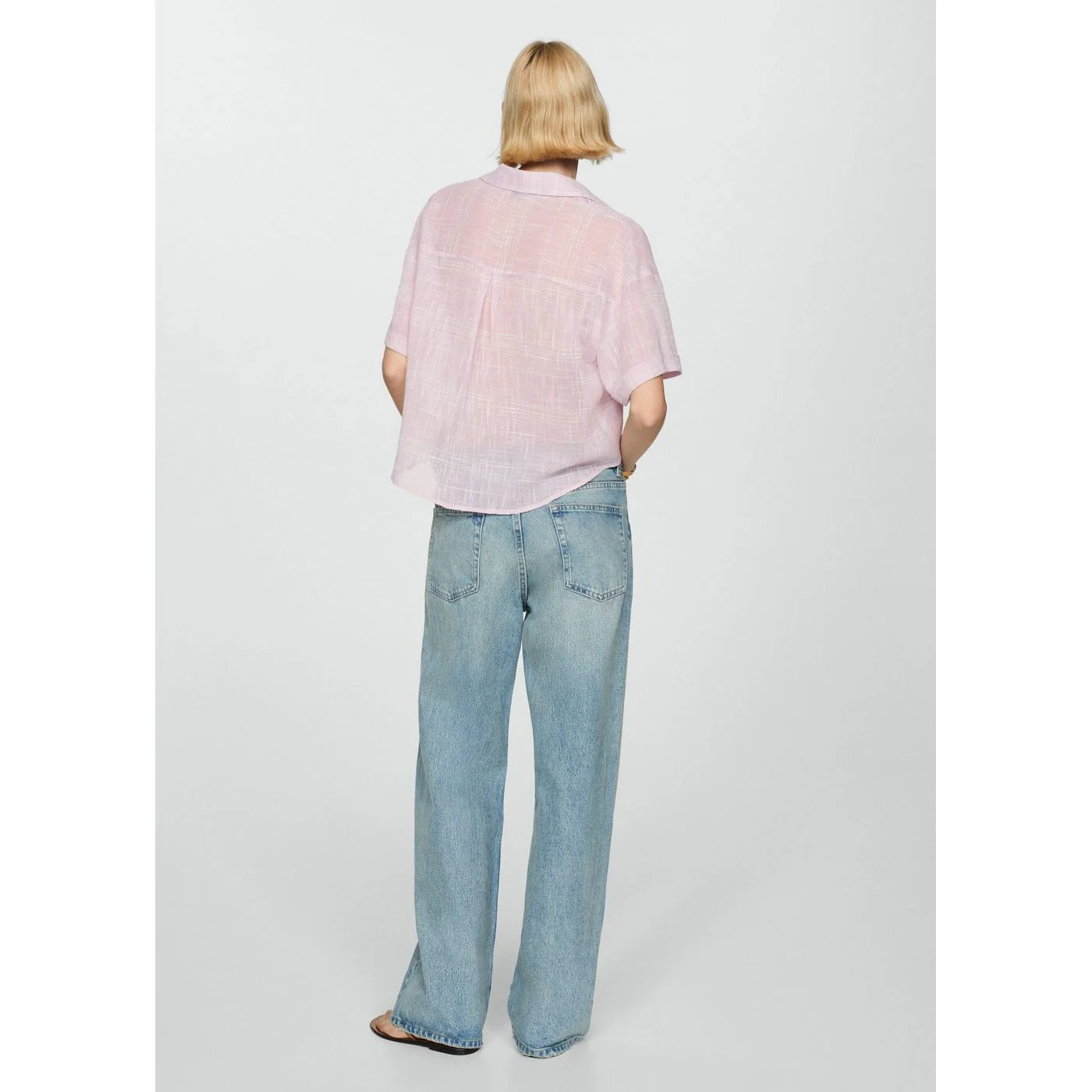 Blouse Coconut - Pastel Pink - Image 3