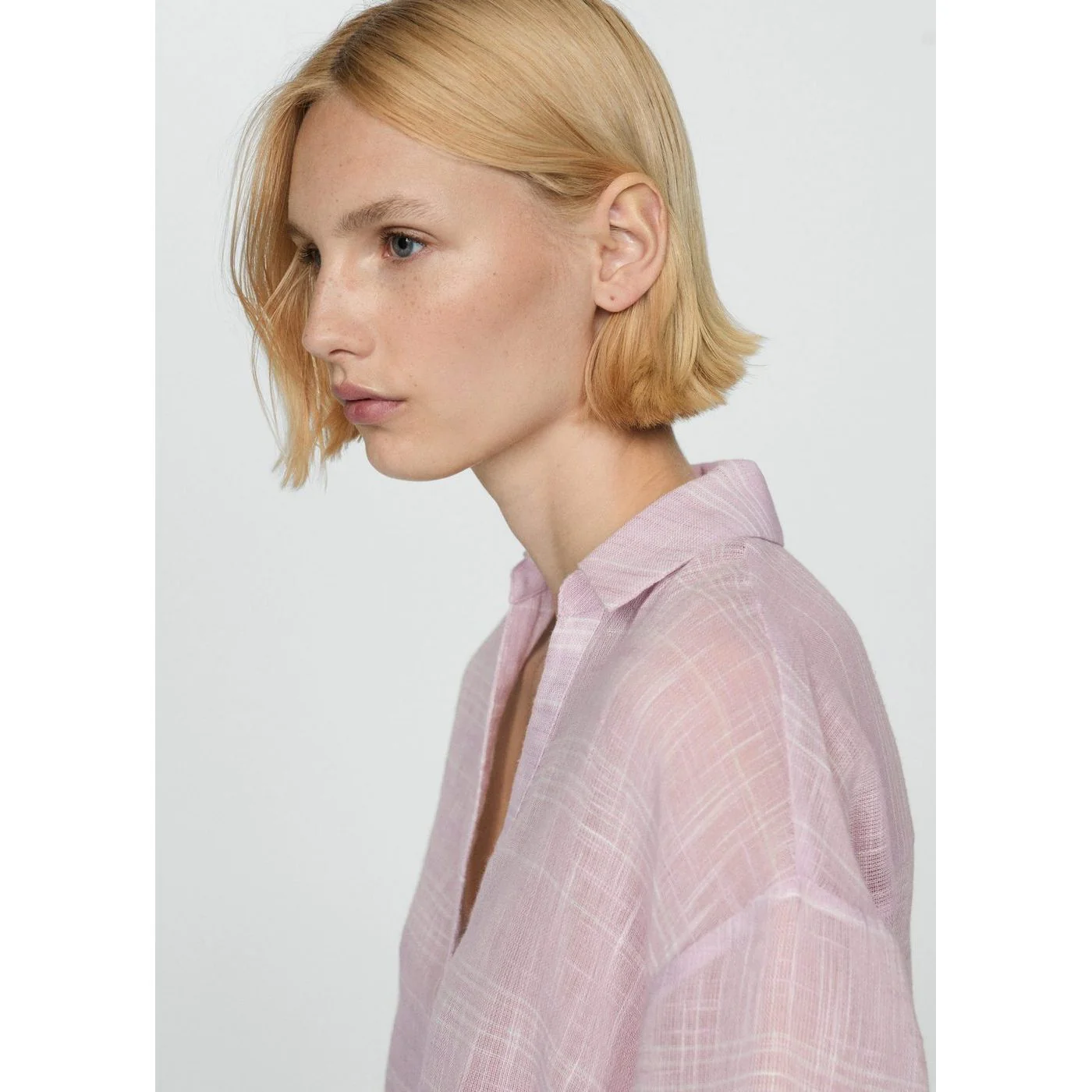 Blouse Coconut - Pastel Pink - Image 4