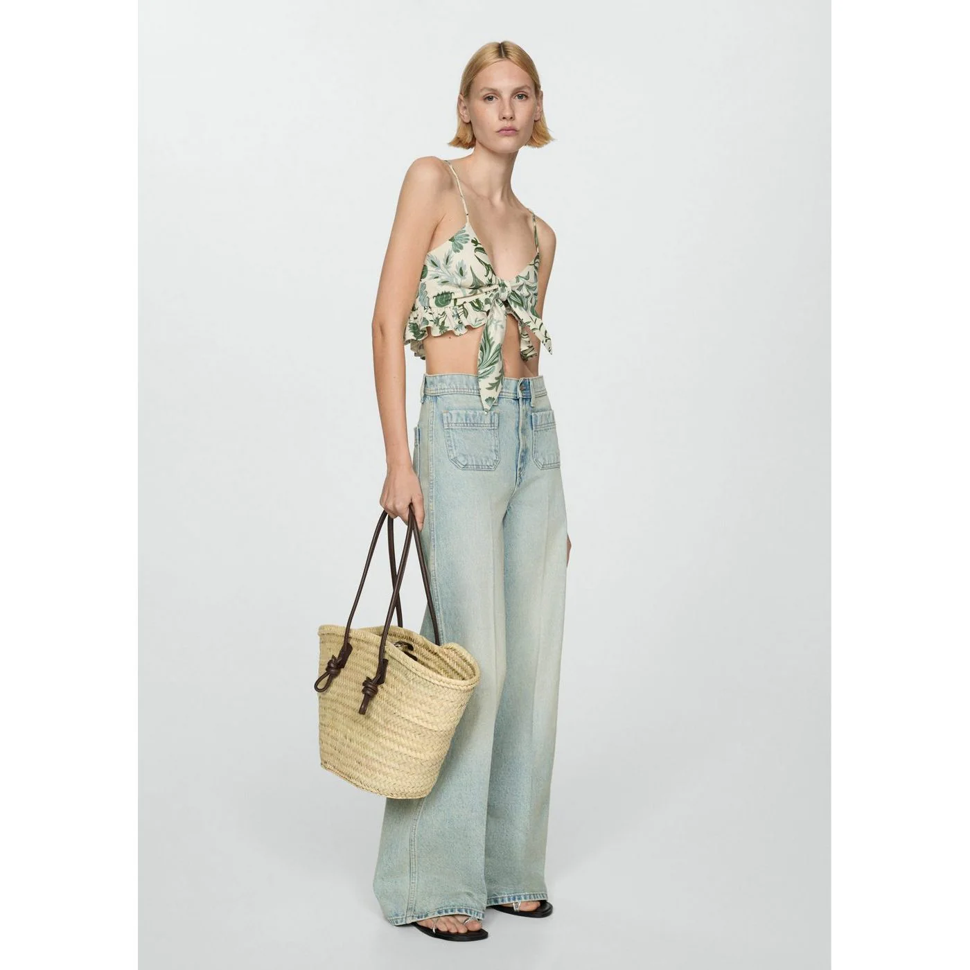 Top Botanic - Ecru - Image 4