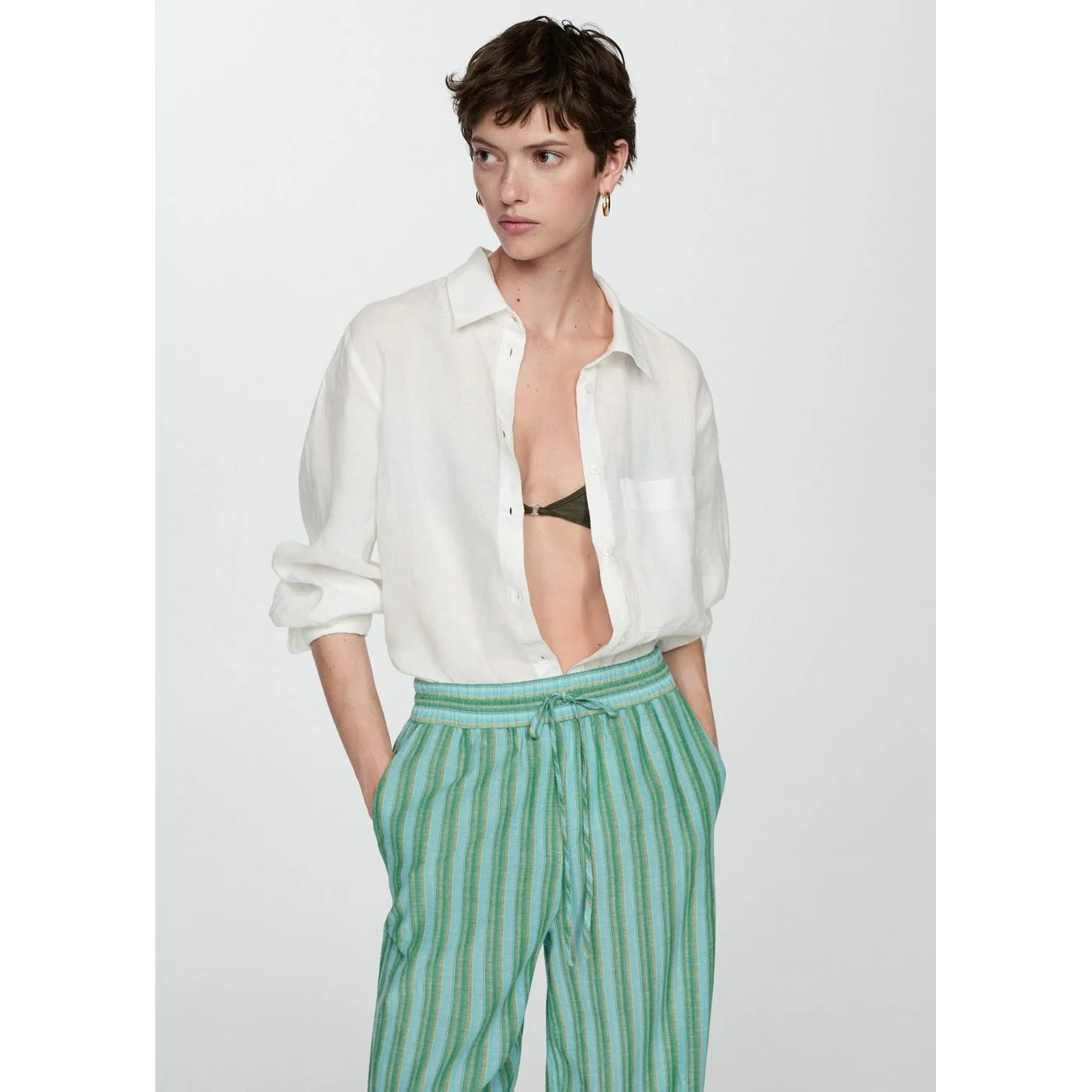 Pantalon Piru - Vert - Image 4