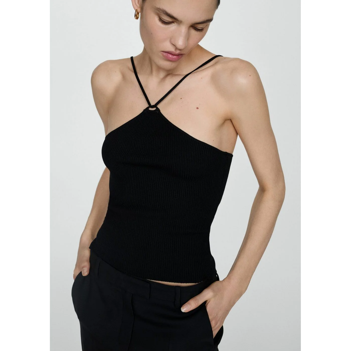 Top Angelina - Noir - Image 5