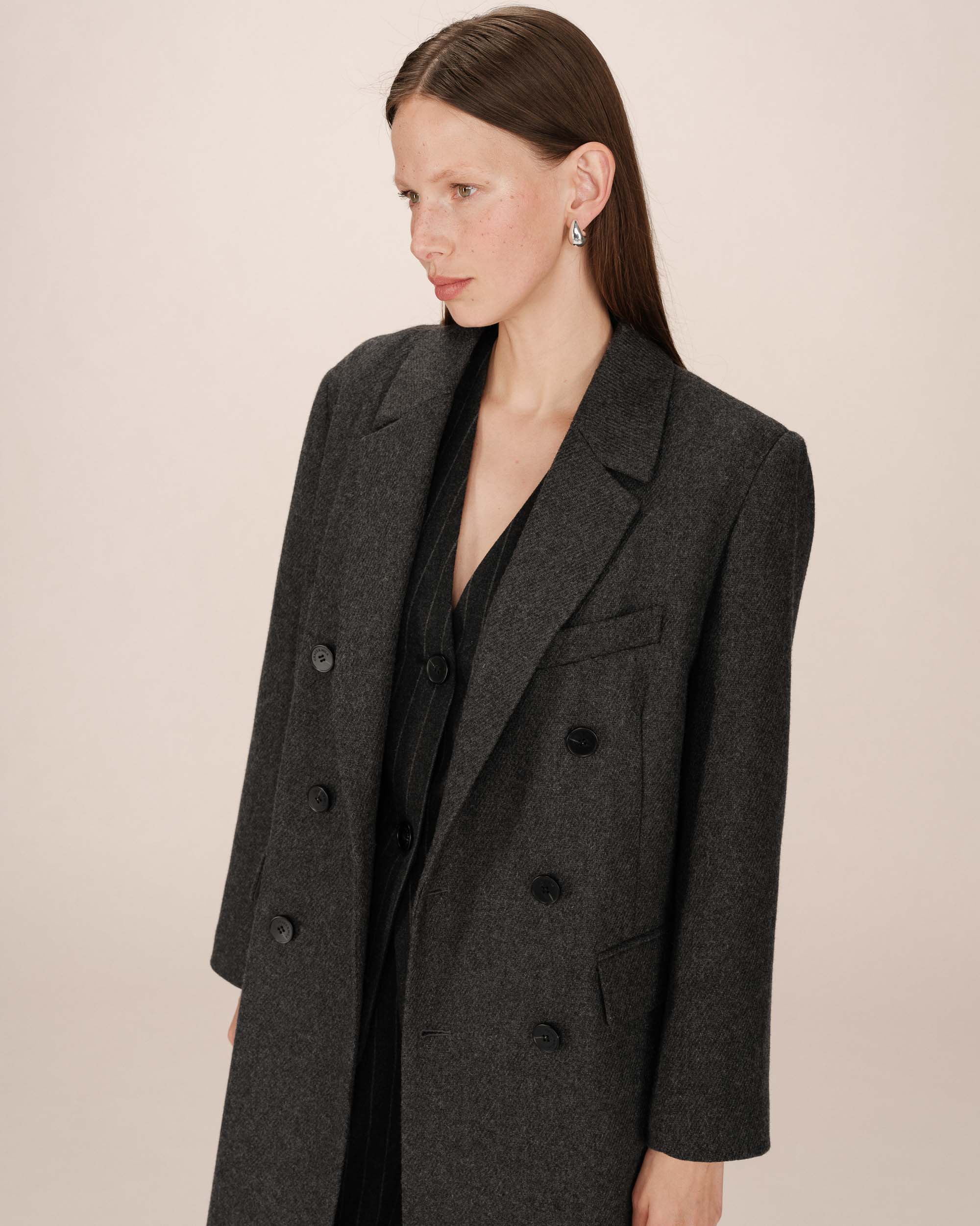 Manteau Anthracite Smith - Image 2
