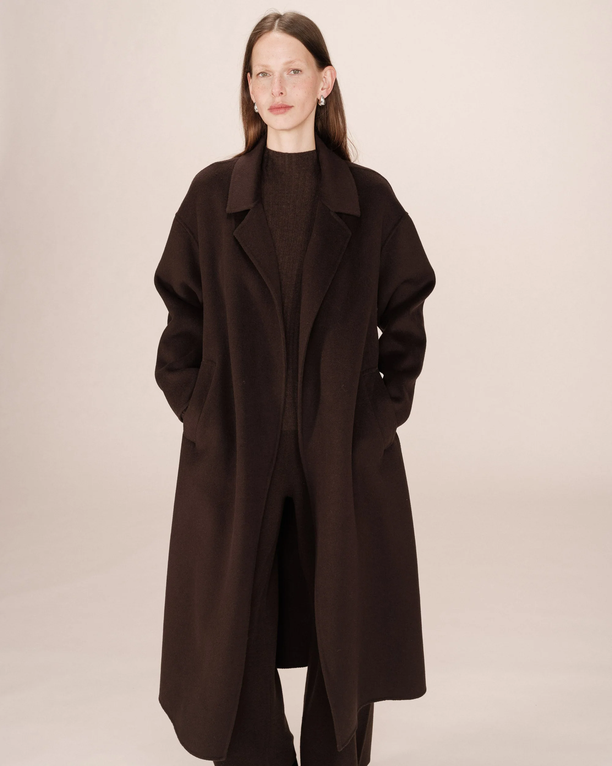 Manteau Chocolat Stone - Image 3