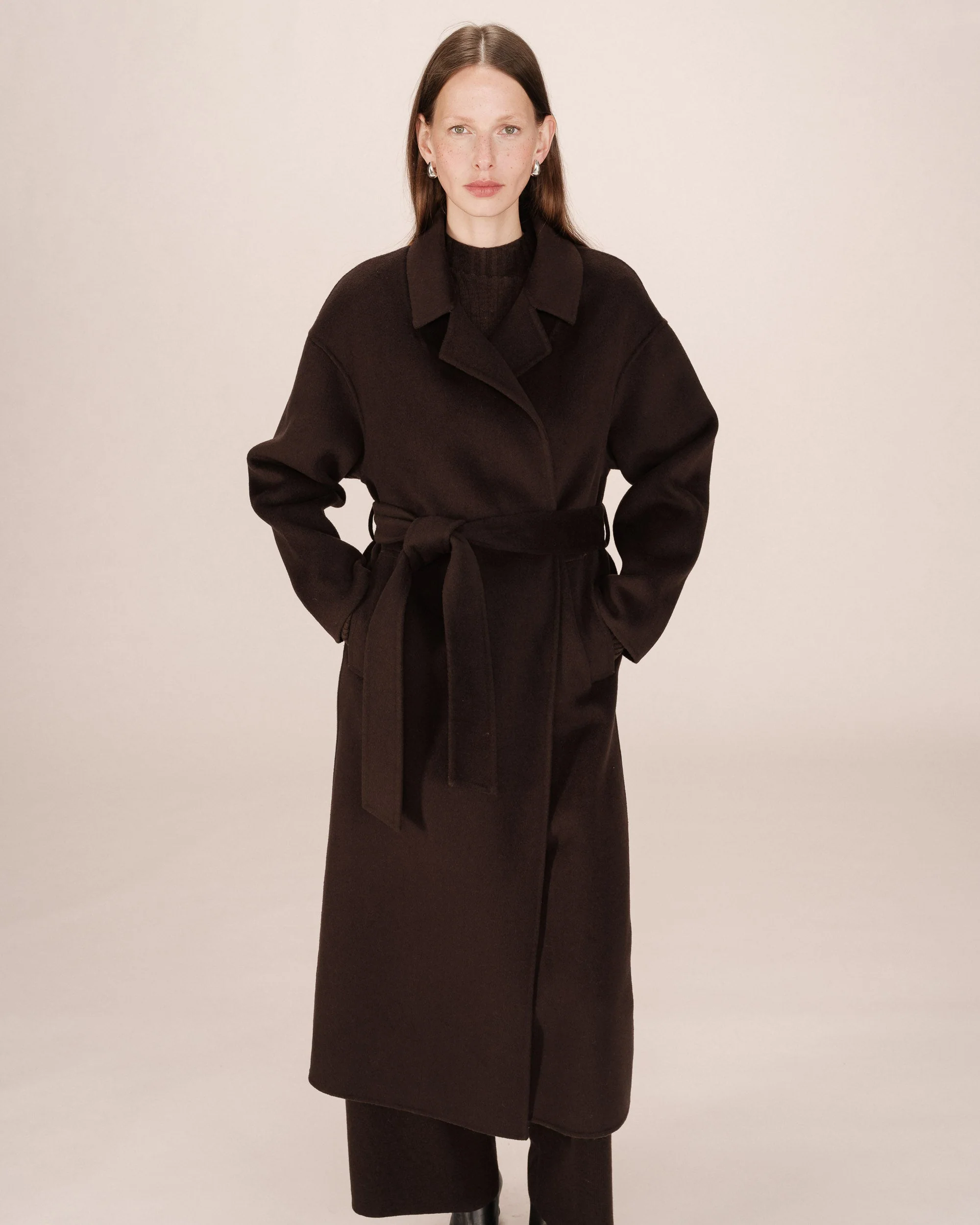 Manteau Chocolat Stone - Image 5