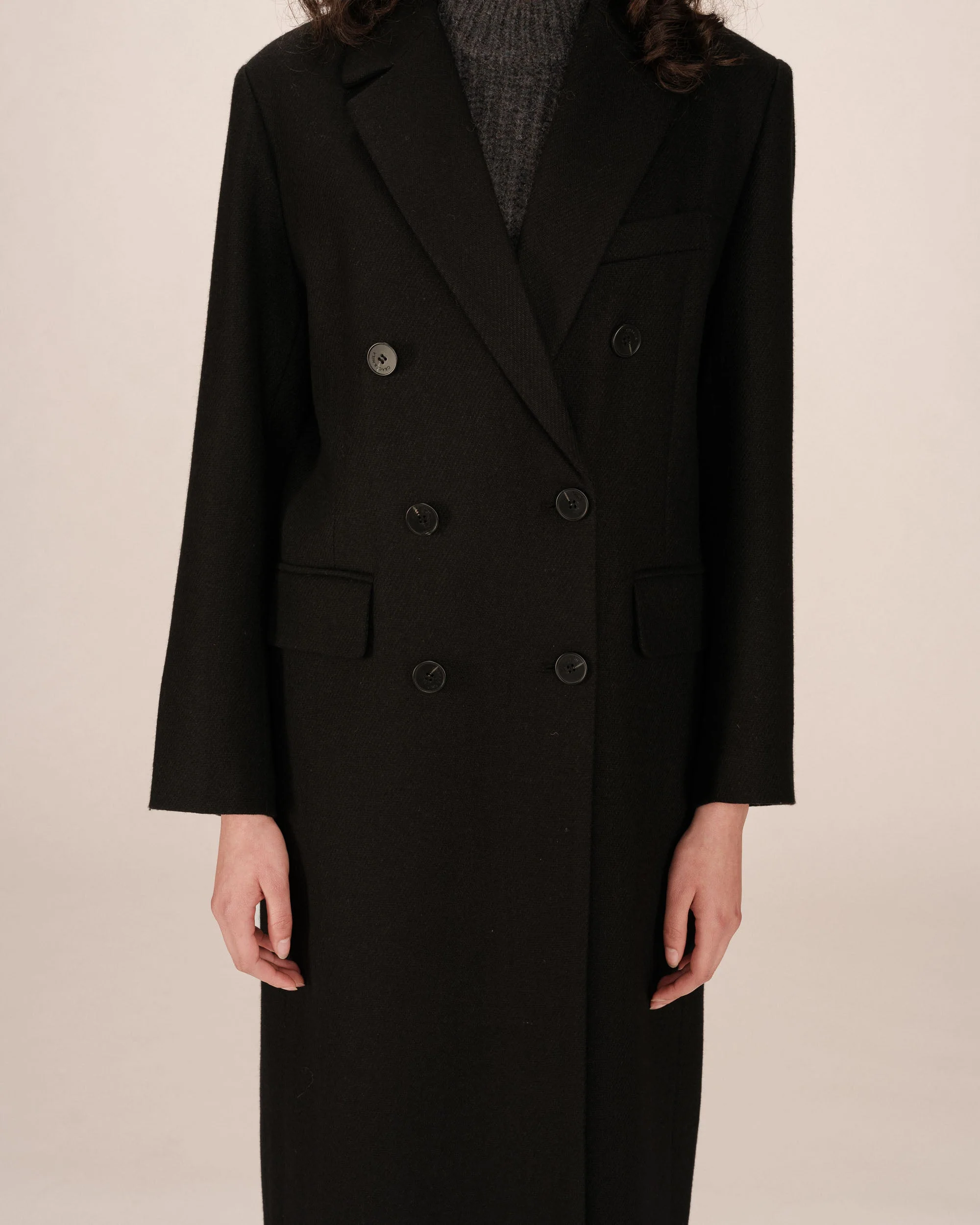 Manteau Noir Smith - Image 3