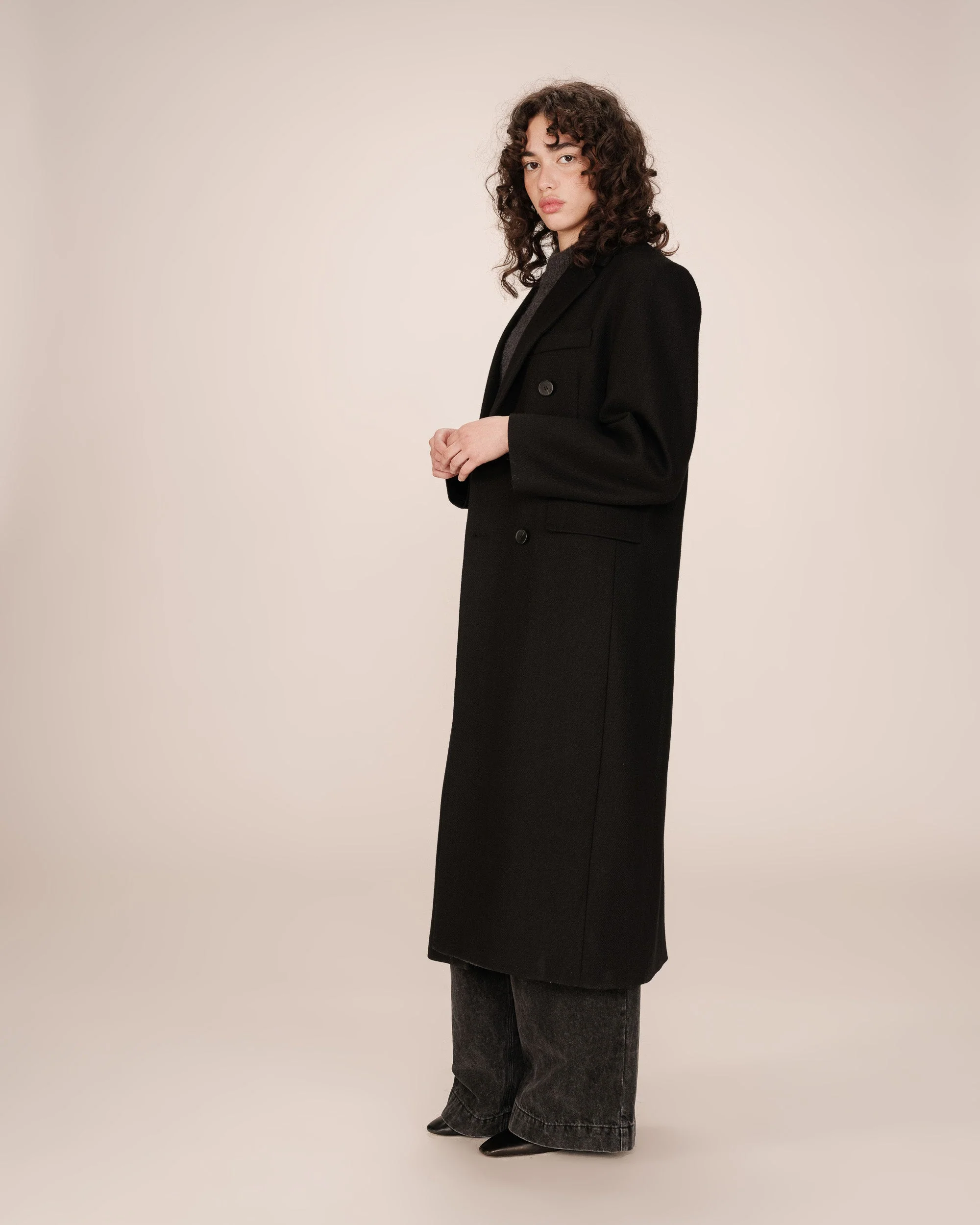 Manteau Noir Smith - Image 4