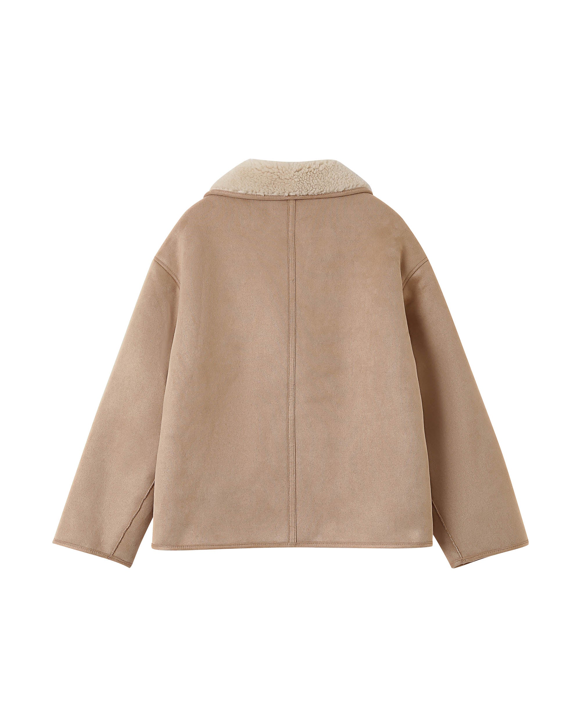 Manteau Beige Rose Swan - Image 9