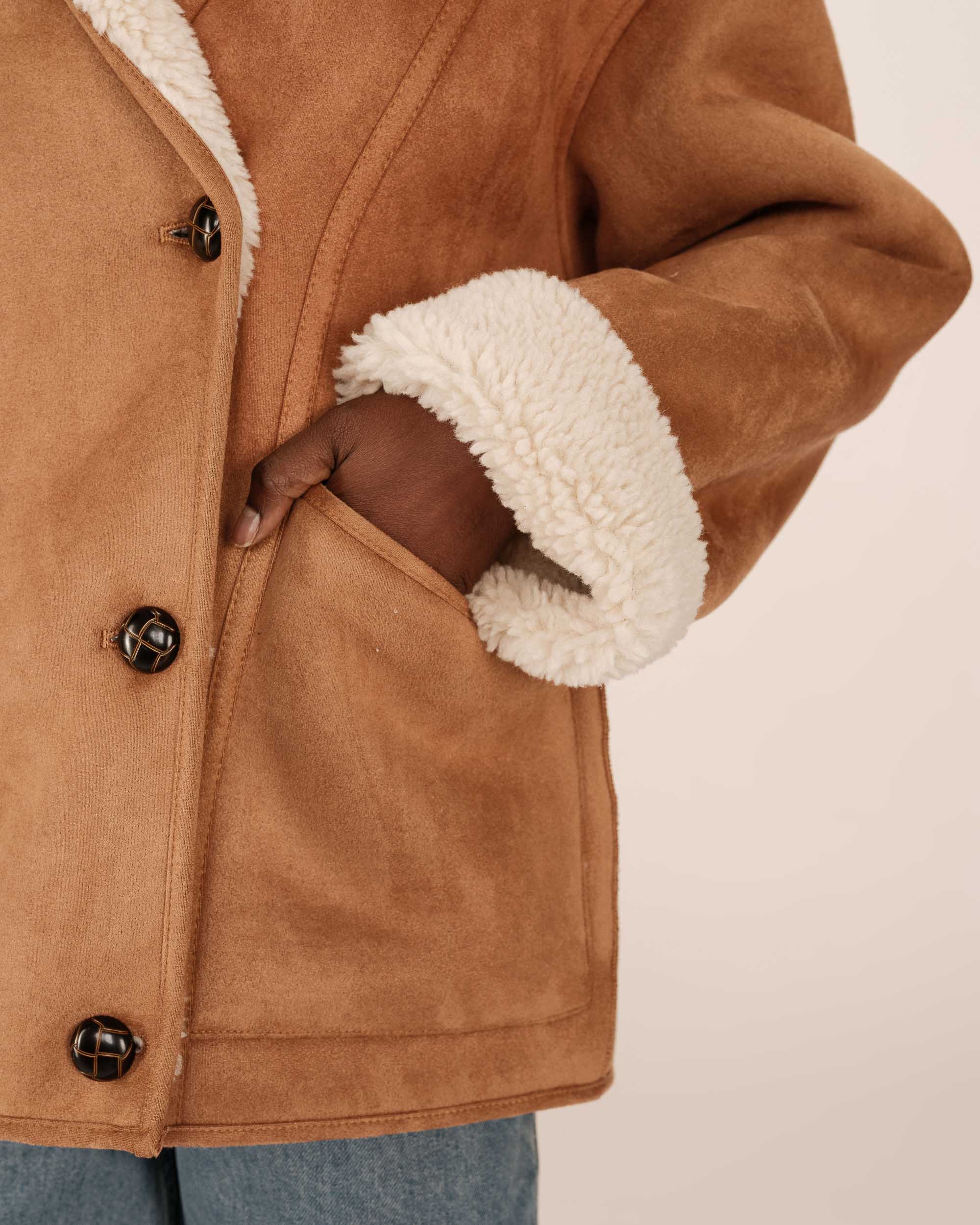 Manteau Camel Swan - Image 4