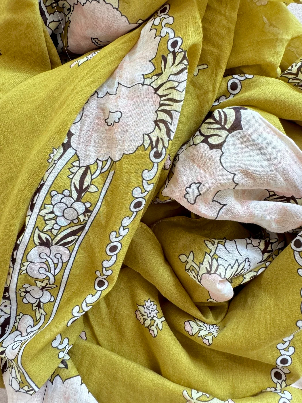 Foulard Alma - Vert - Image 2