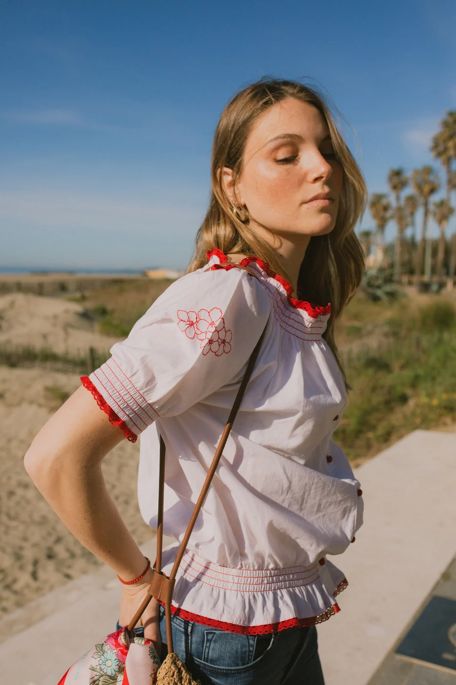 Blouse Ilona - Blanc - Image 2