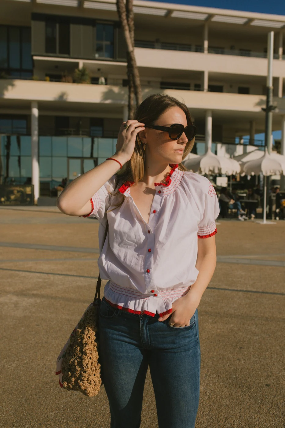 Blouse Ilona - Blanc - Image 6